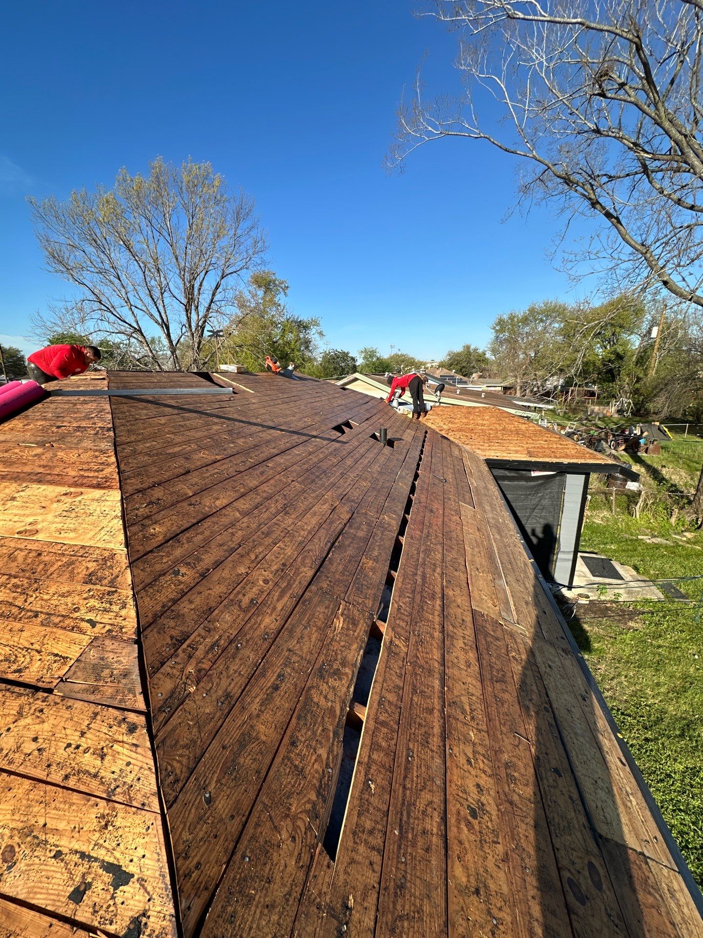 Project in Houston by Motion Roofing