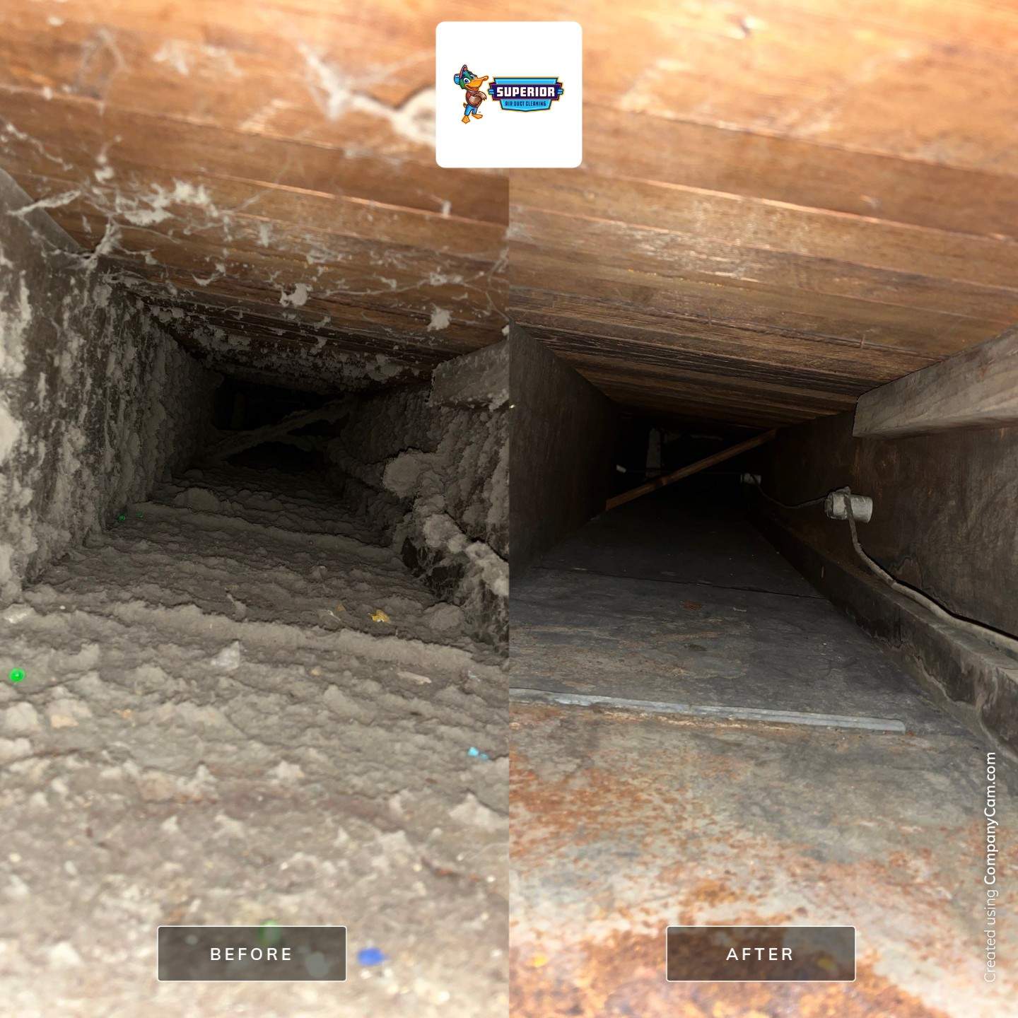Air Duct Cleaning With a Vacuum Truck in Grove City, PA by Superior Air Duct Cleaning