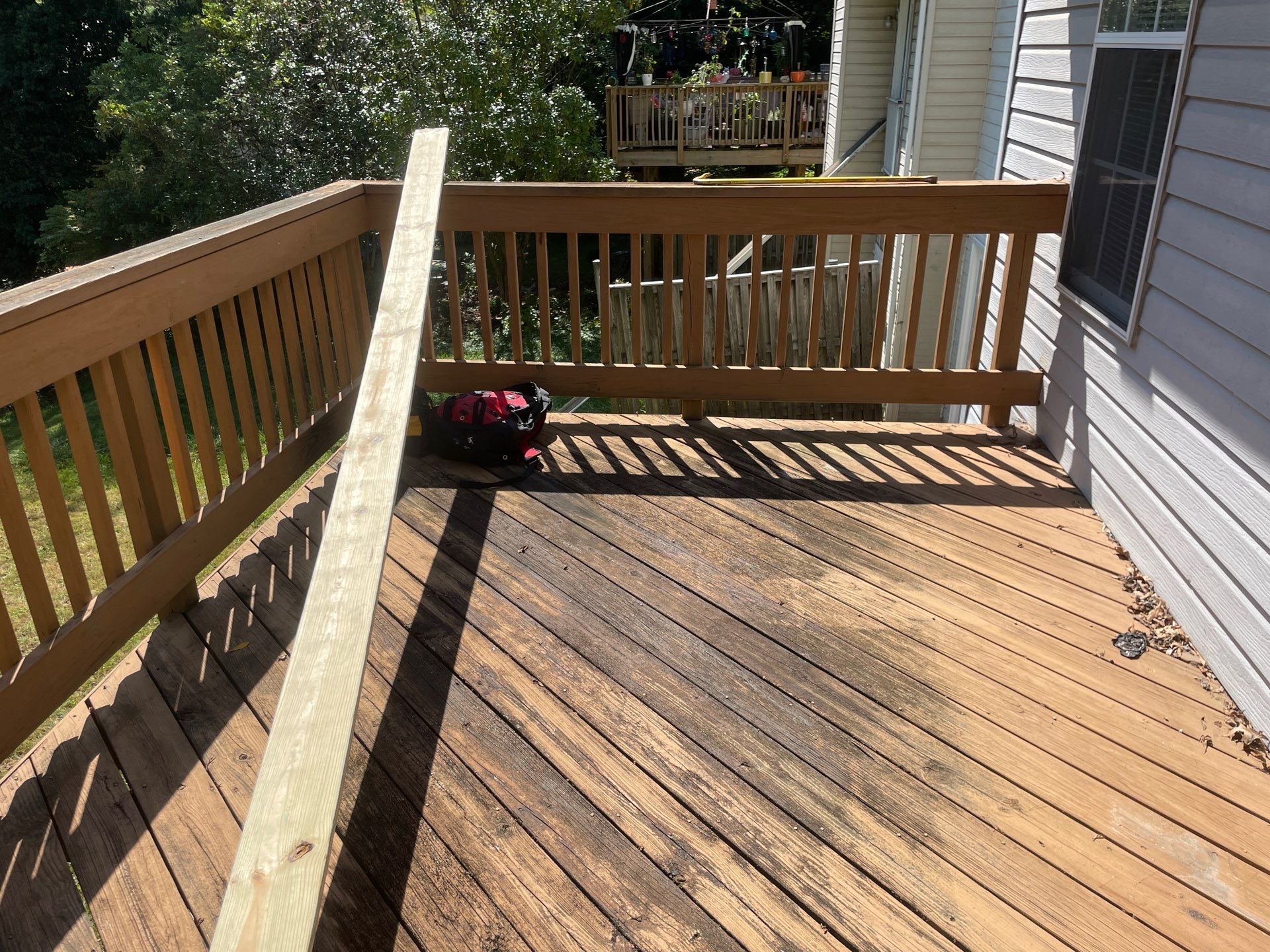 Project in Pikesville, MD by Restoration services