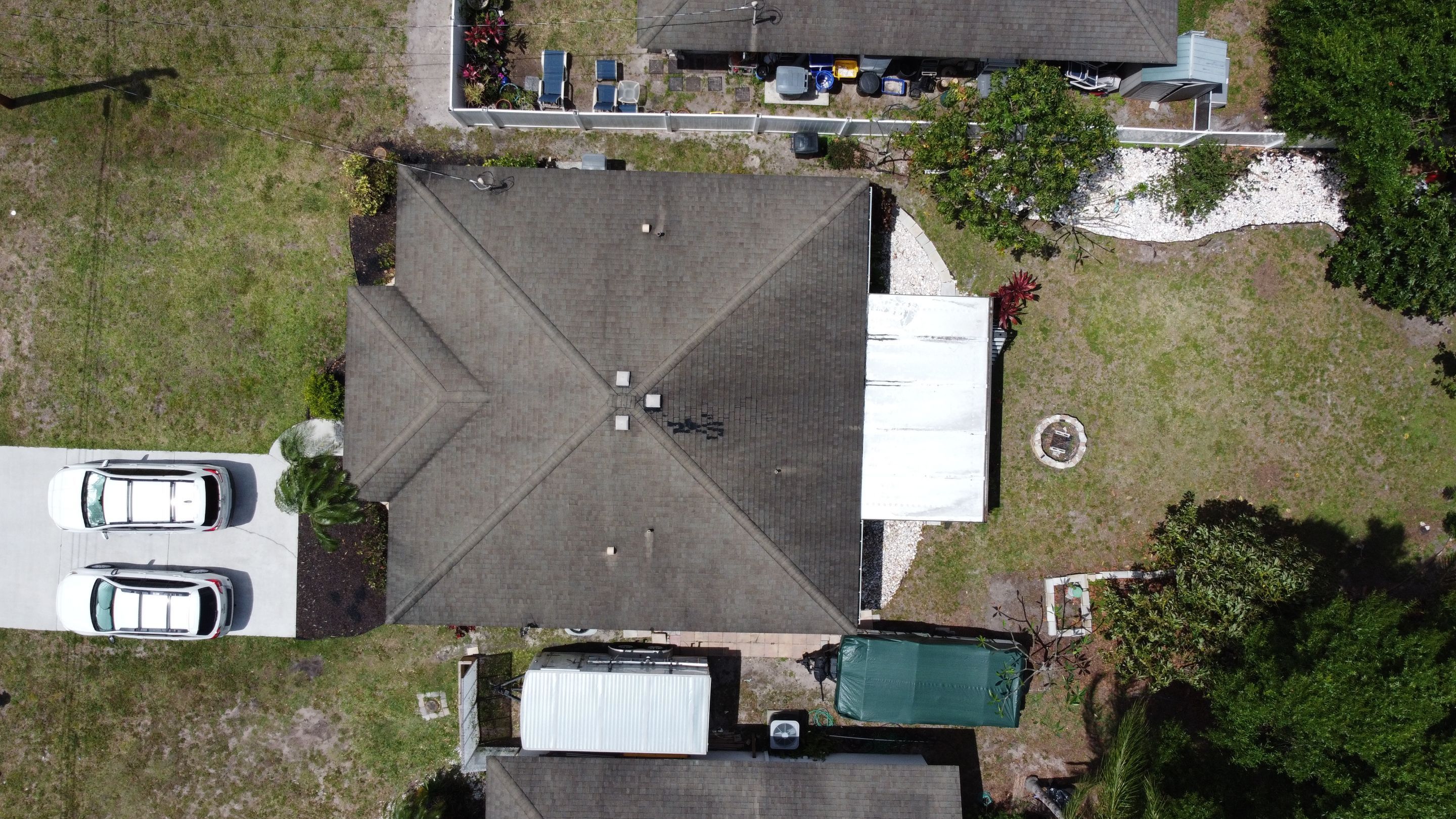 Residential Roofing Installation using 1" Nail strip metal roof by BLUES BROTHERS ROOFING