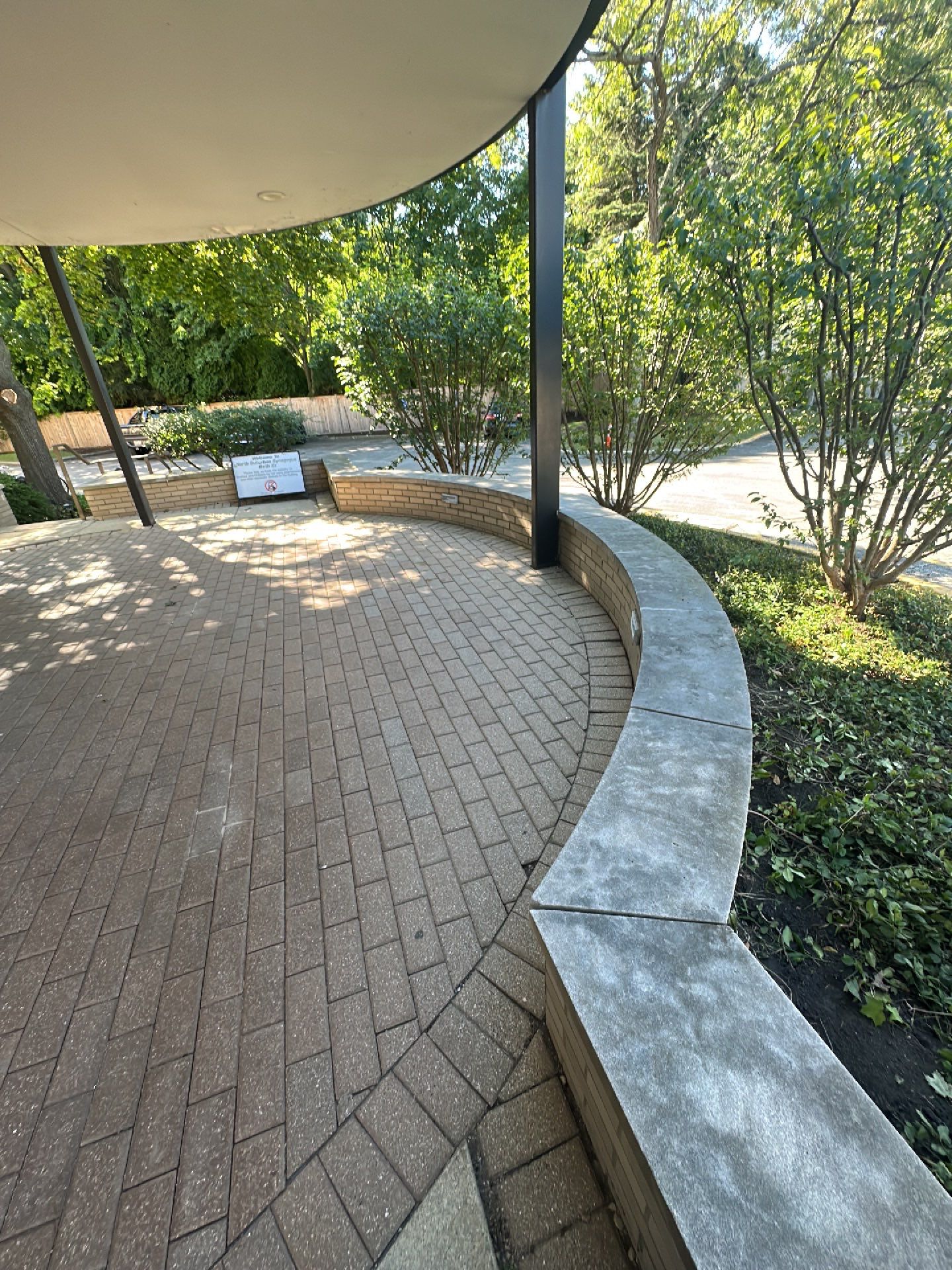 commercial pressure washing using Algaecide, soft wash soap by Northern Power Washing LLC.