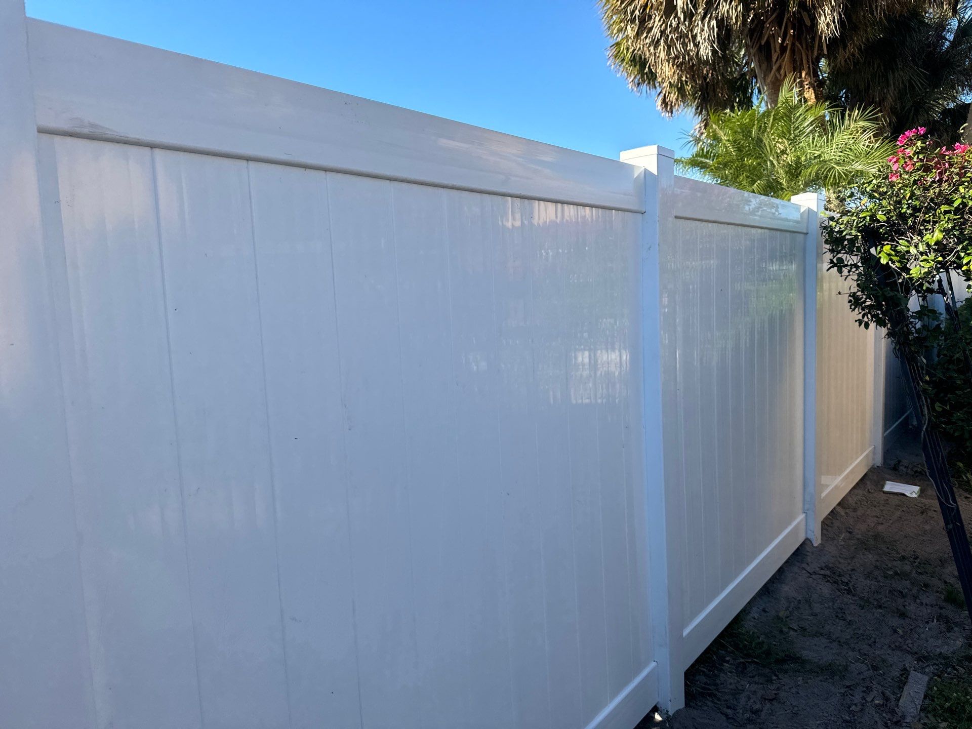 Vinyl Fence Installation using 6Ft White Vinyl Privacy Fence by Asap fence and gates, LLC