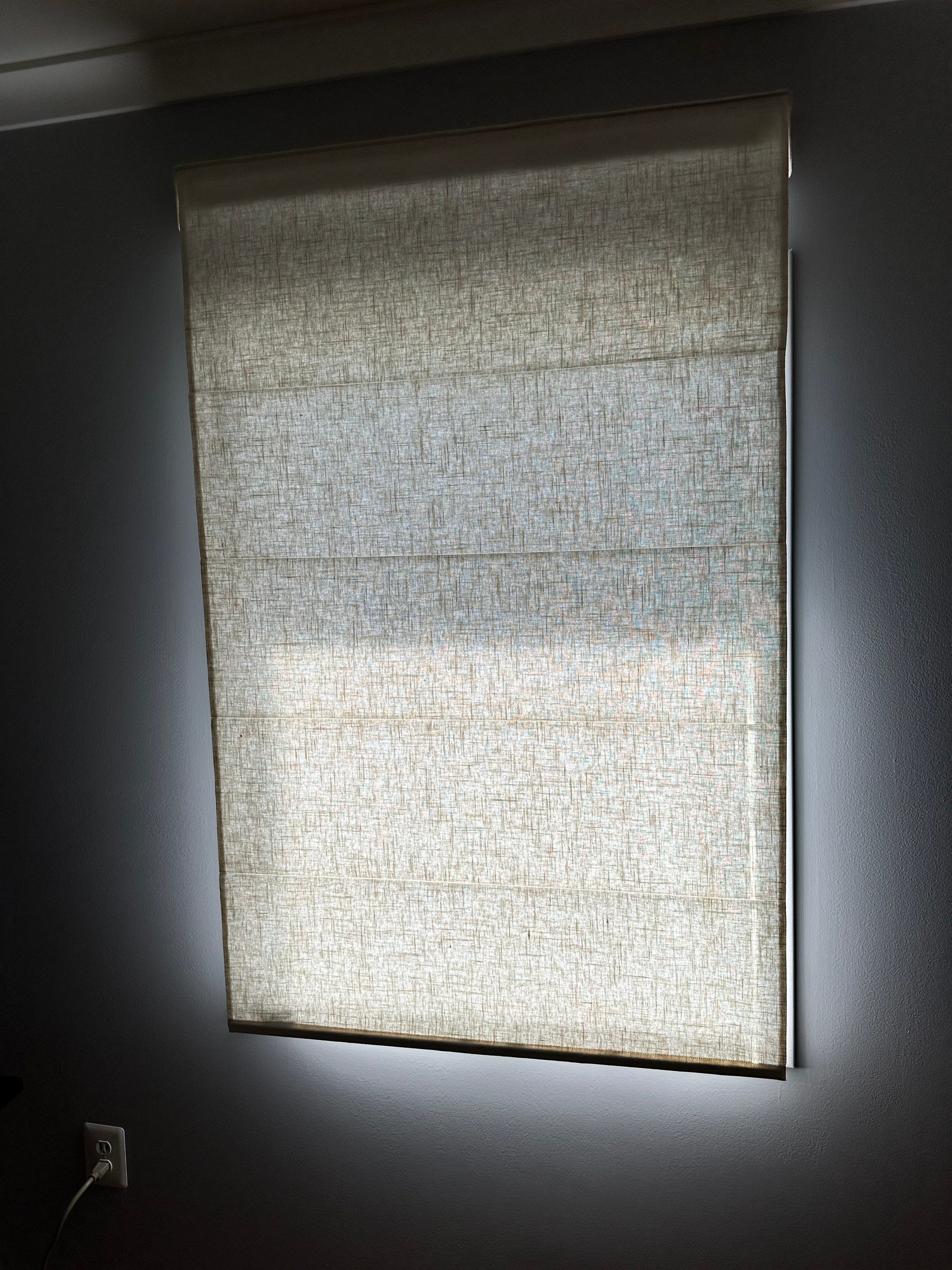 Roman Shade Installation - Cobb Island by Southern Maryland Custom Blinds