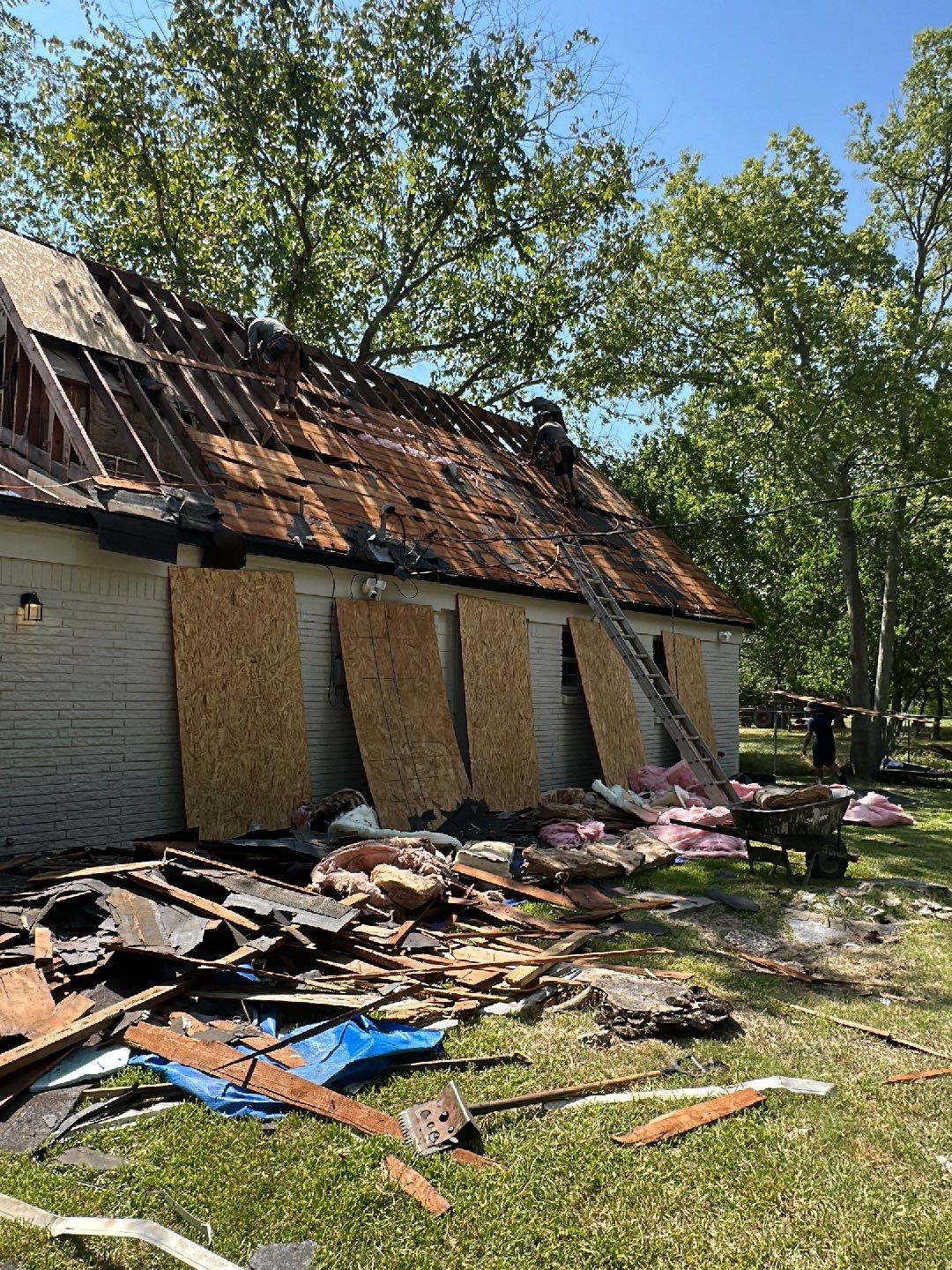 Full Framing Roof Replacement by Super Roofer LLC