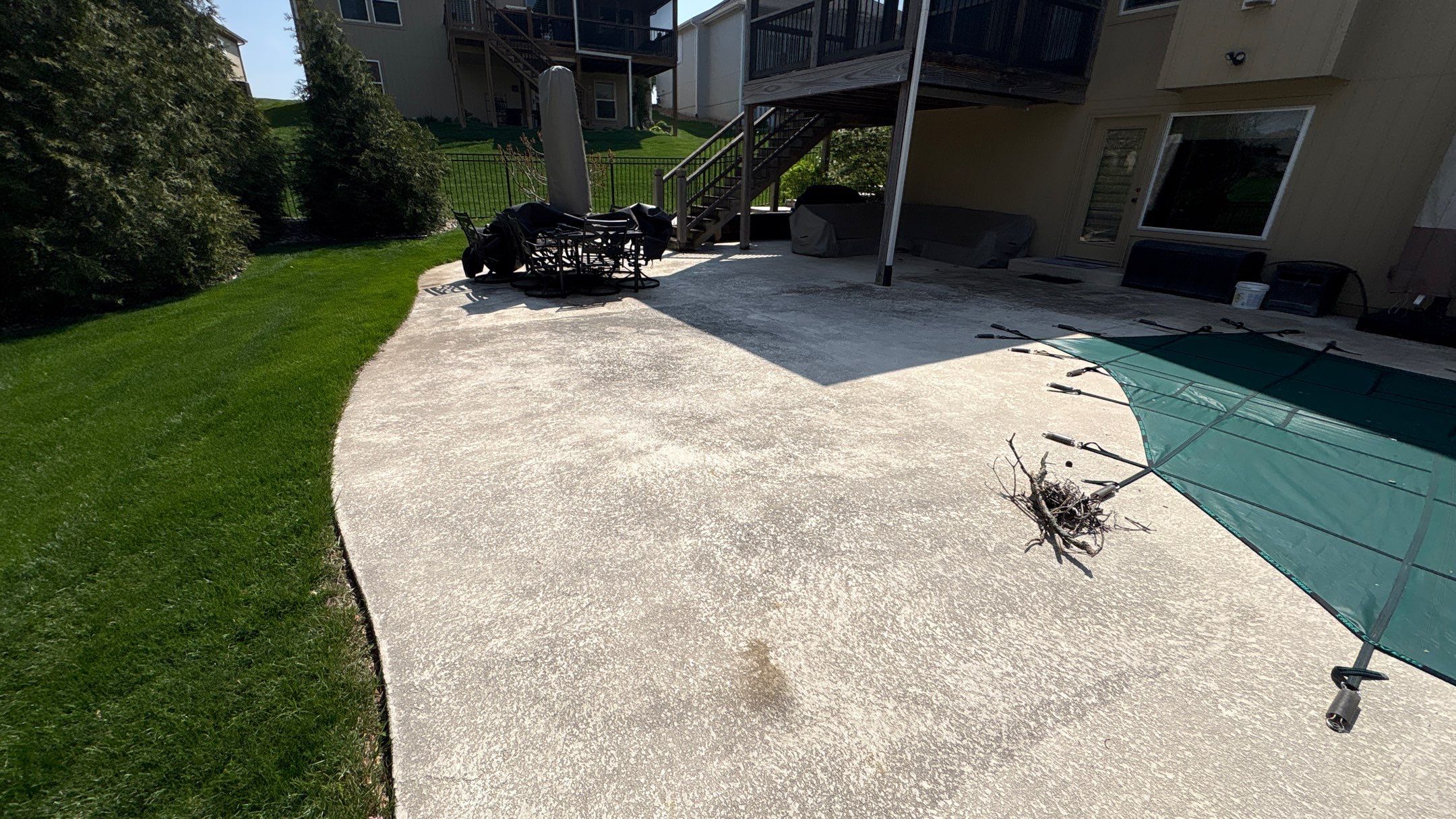 Pool Deck Refresh- Kansas City, MO by Big Red Decorative Concrete, LLC