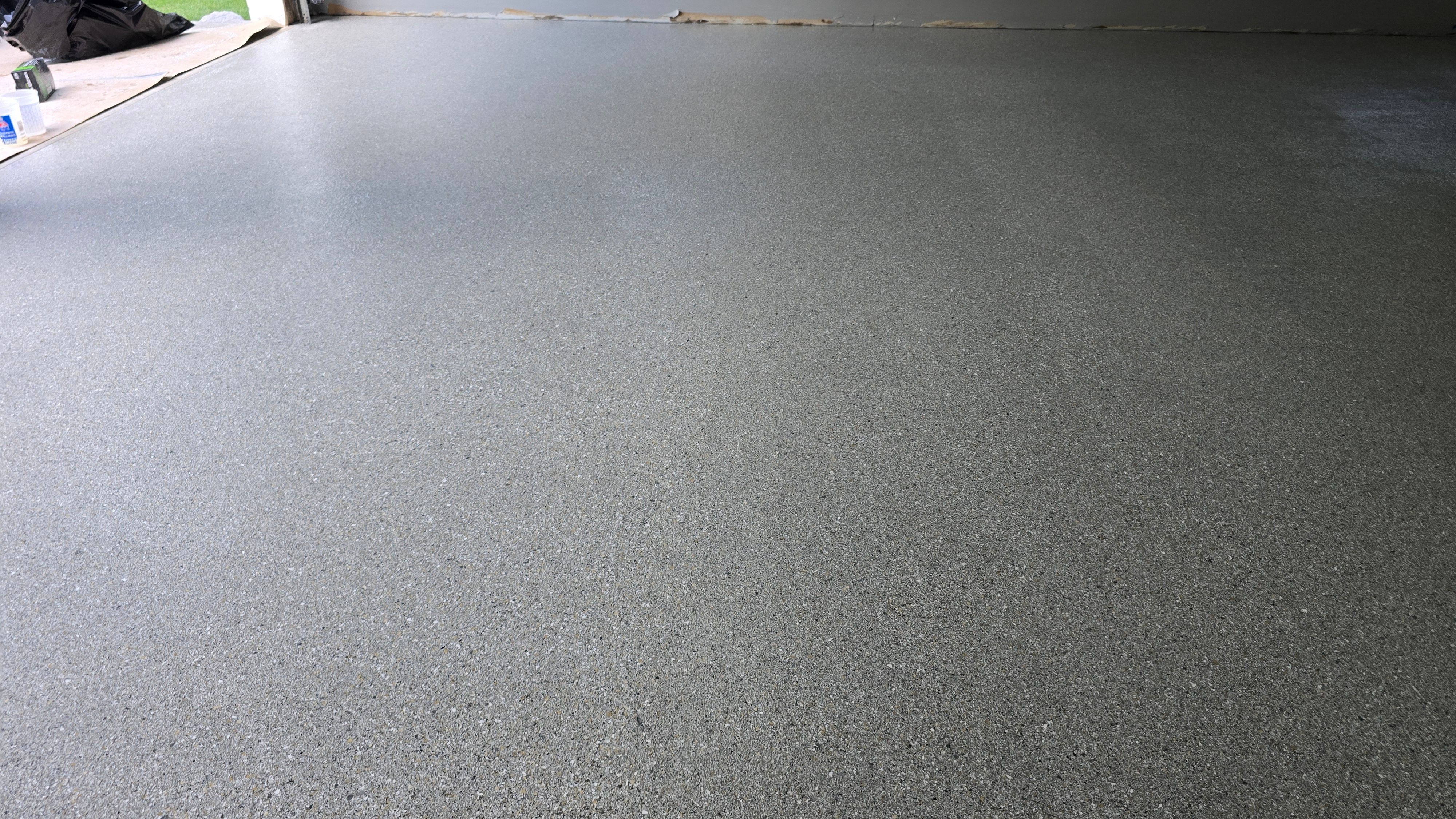 Garage using Quartzite by Elite Floor Solutions