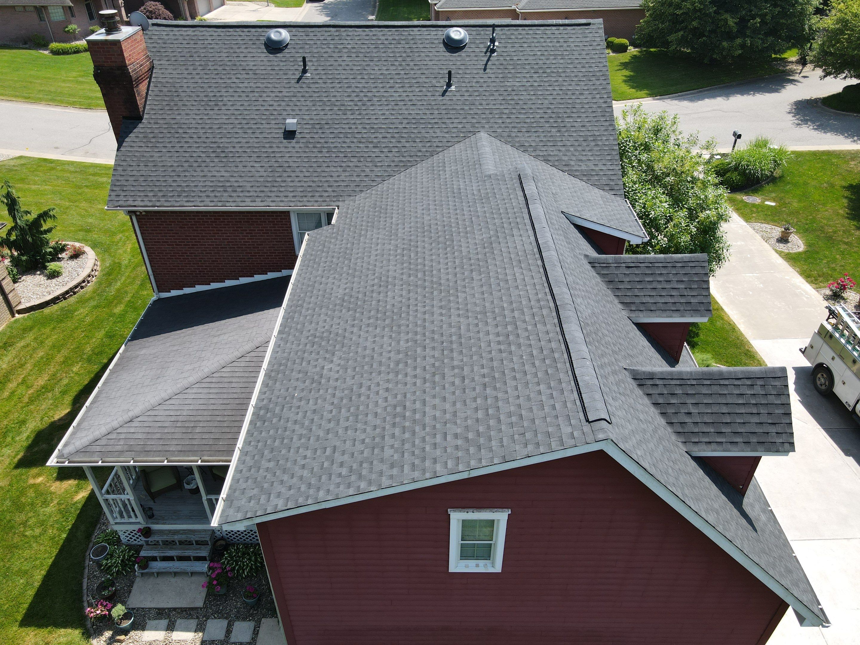 Residential Roofing Installation using GAF Timberline HDZ by Rainstoppers Roofing