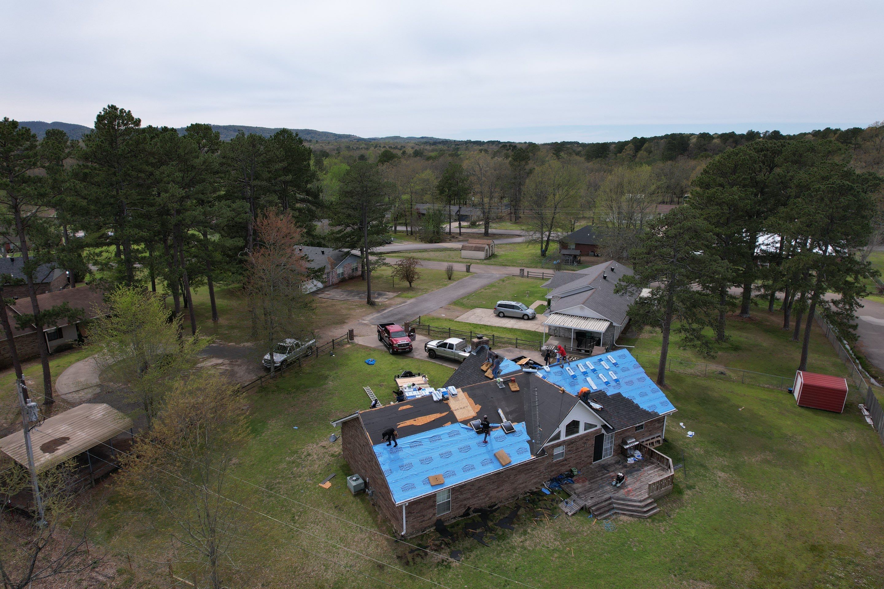 Residential Shingle Reroof using Malarkey Vista by Hostetler Roofing