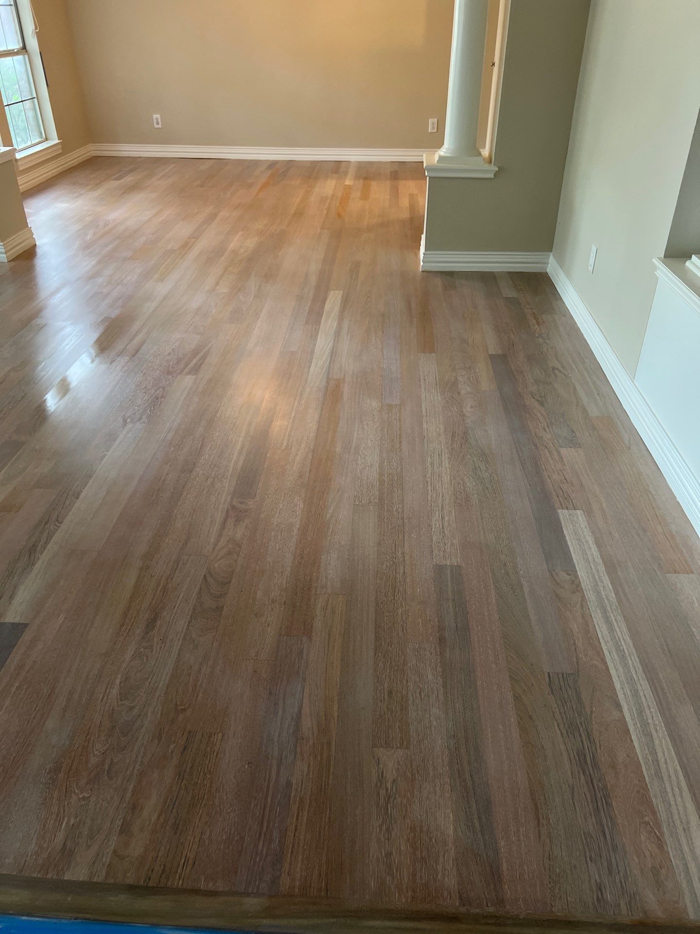 From Traditional Dark to Heavenly White by Bernard Hardwood Floors