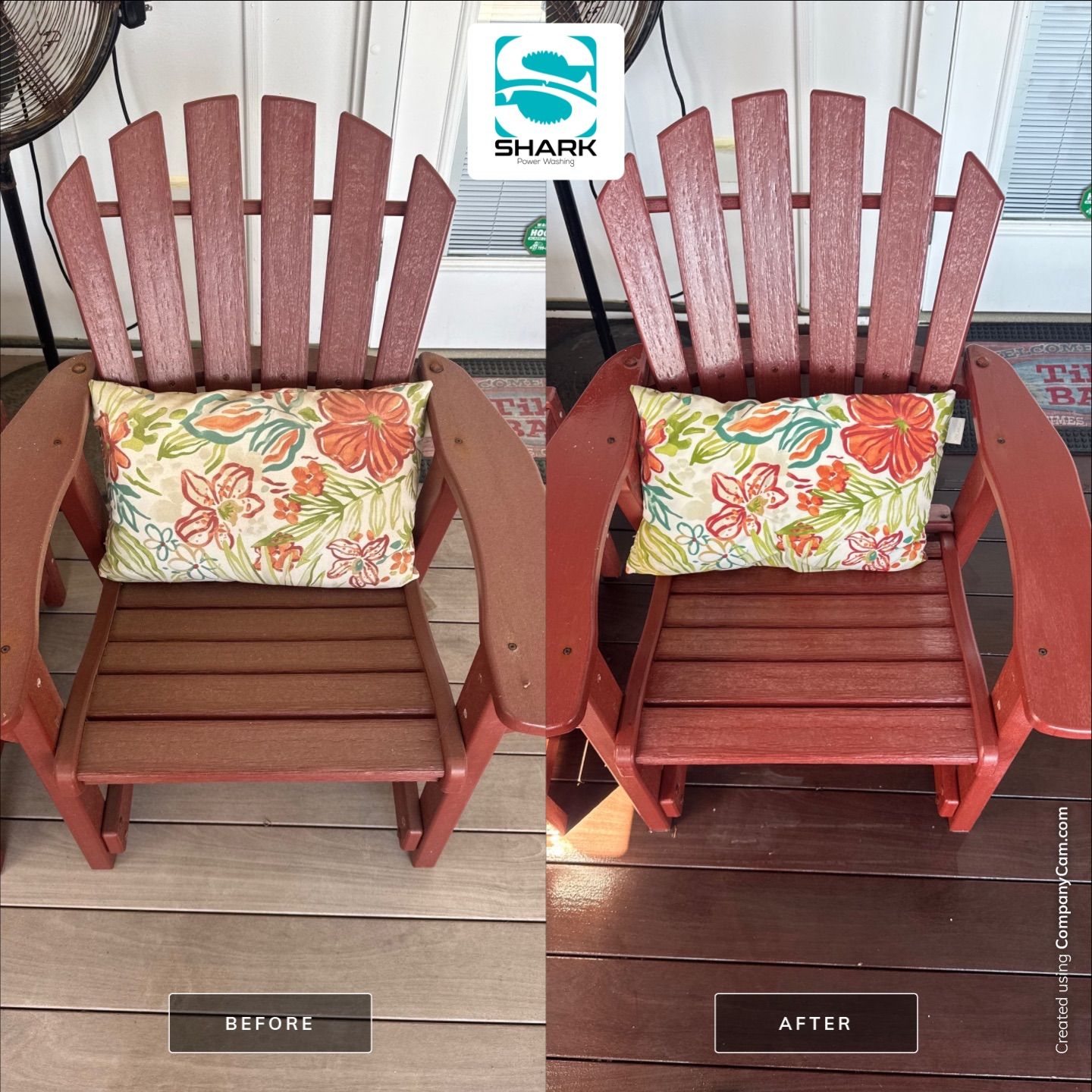 Project in Kure Beach by Shark Power Washing