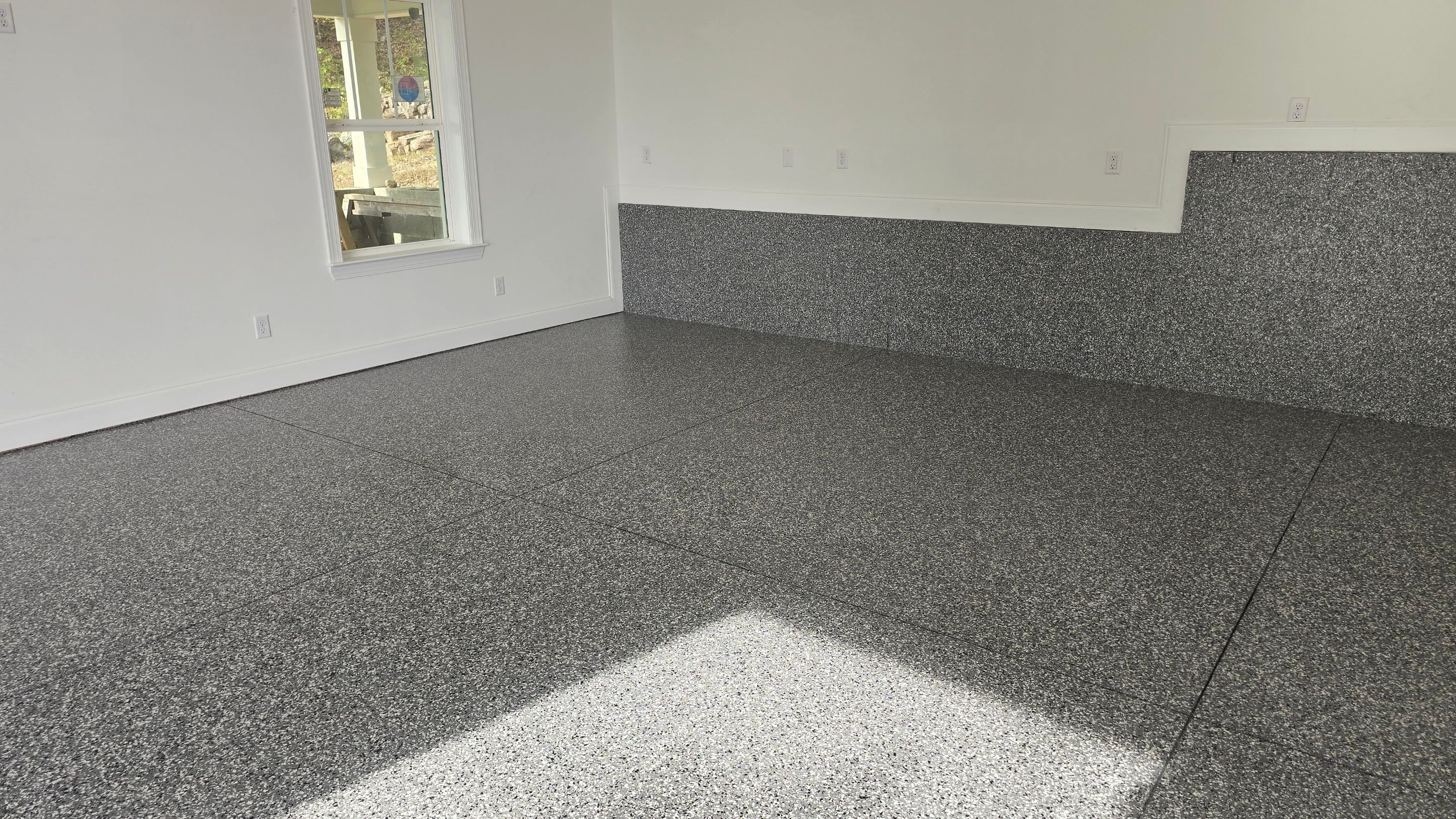Garage using Wombat by Elite Floor Solutions