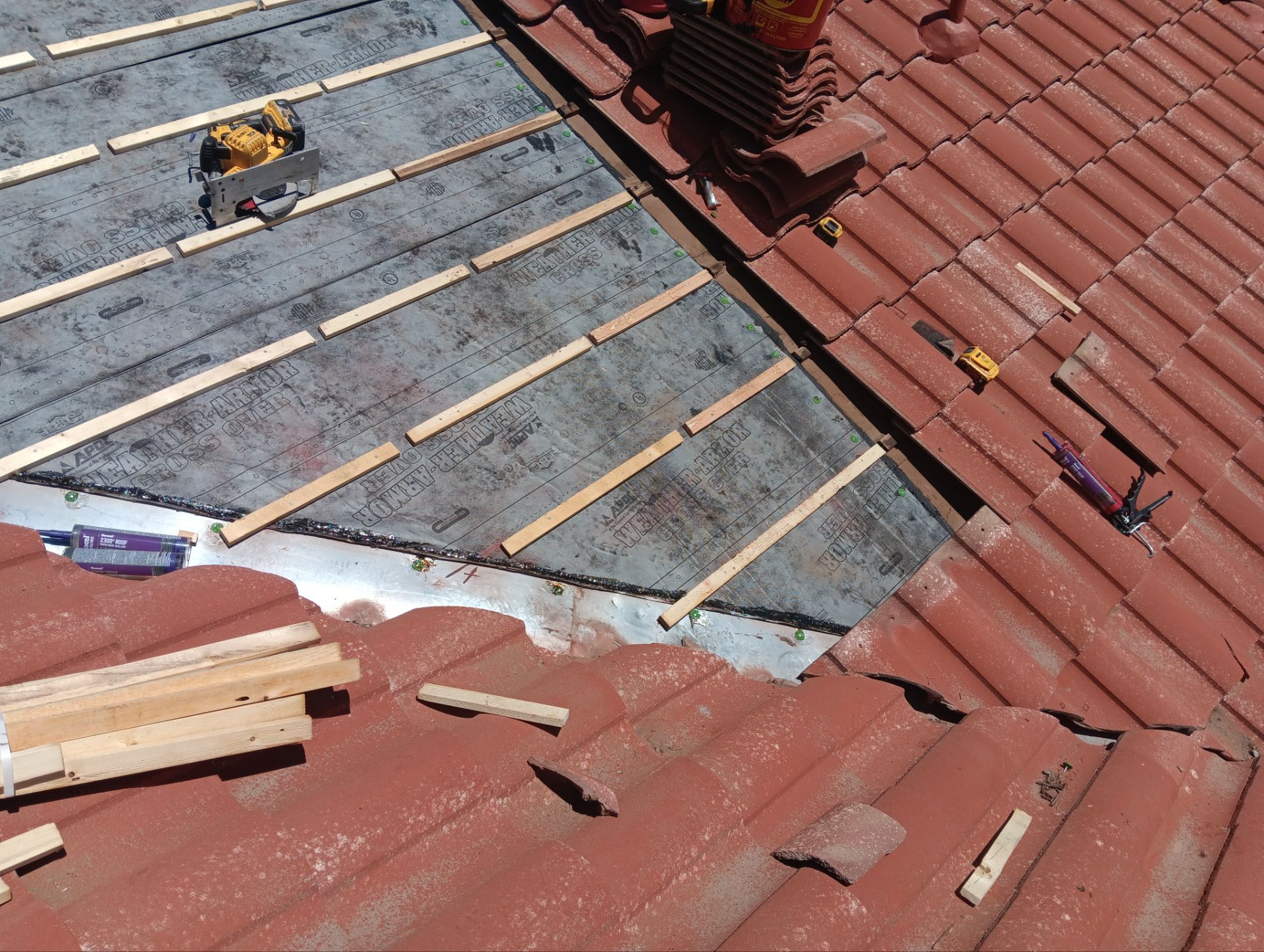 Albuquerque Tile Roof Repair by Doyle Roof Masters Inc