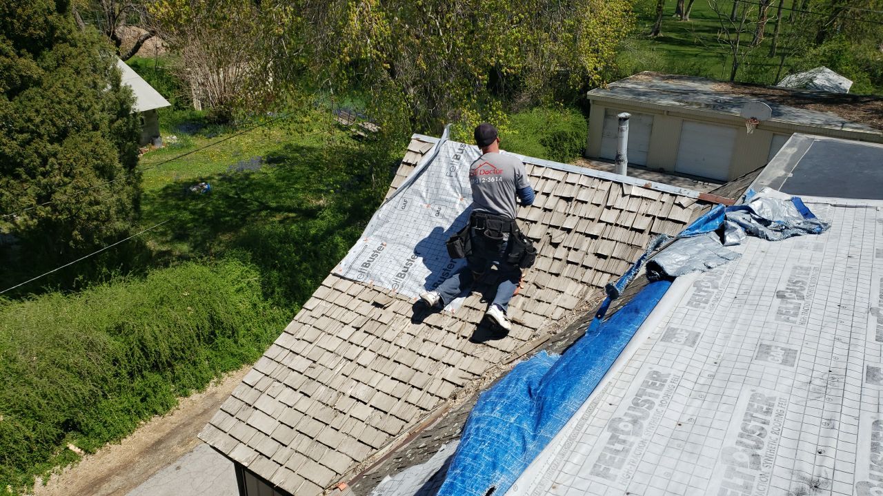 Residential Roofing Installation using GAF Timberline HDZ - Lifetime Shingle by The Roof Doctor