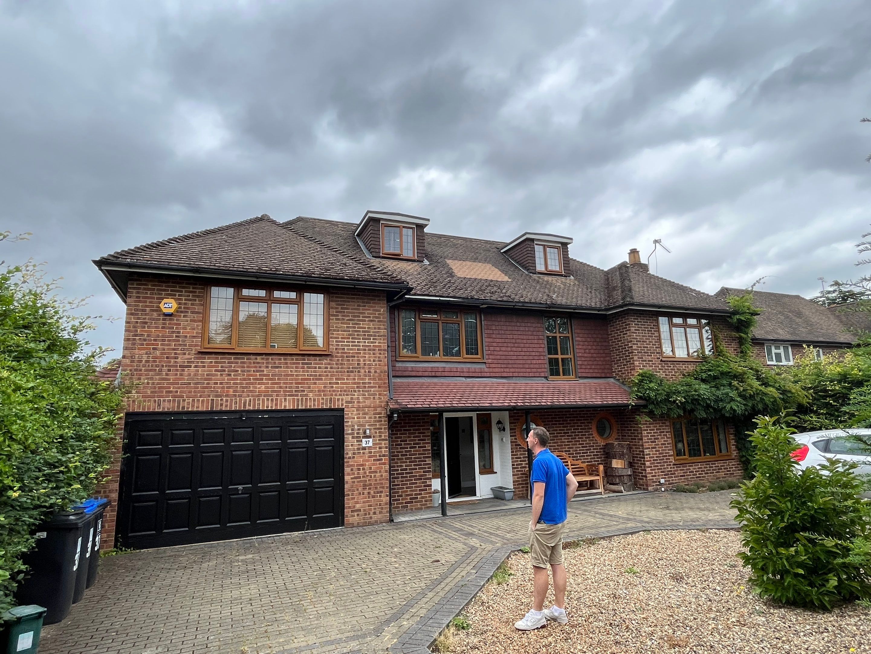 Roof - Driveway - Patio Clean using Mosmatic FSC and Biocide by Ges Exterior Cleaning ltd