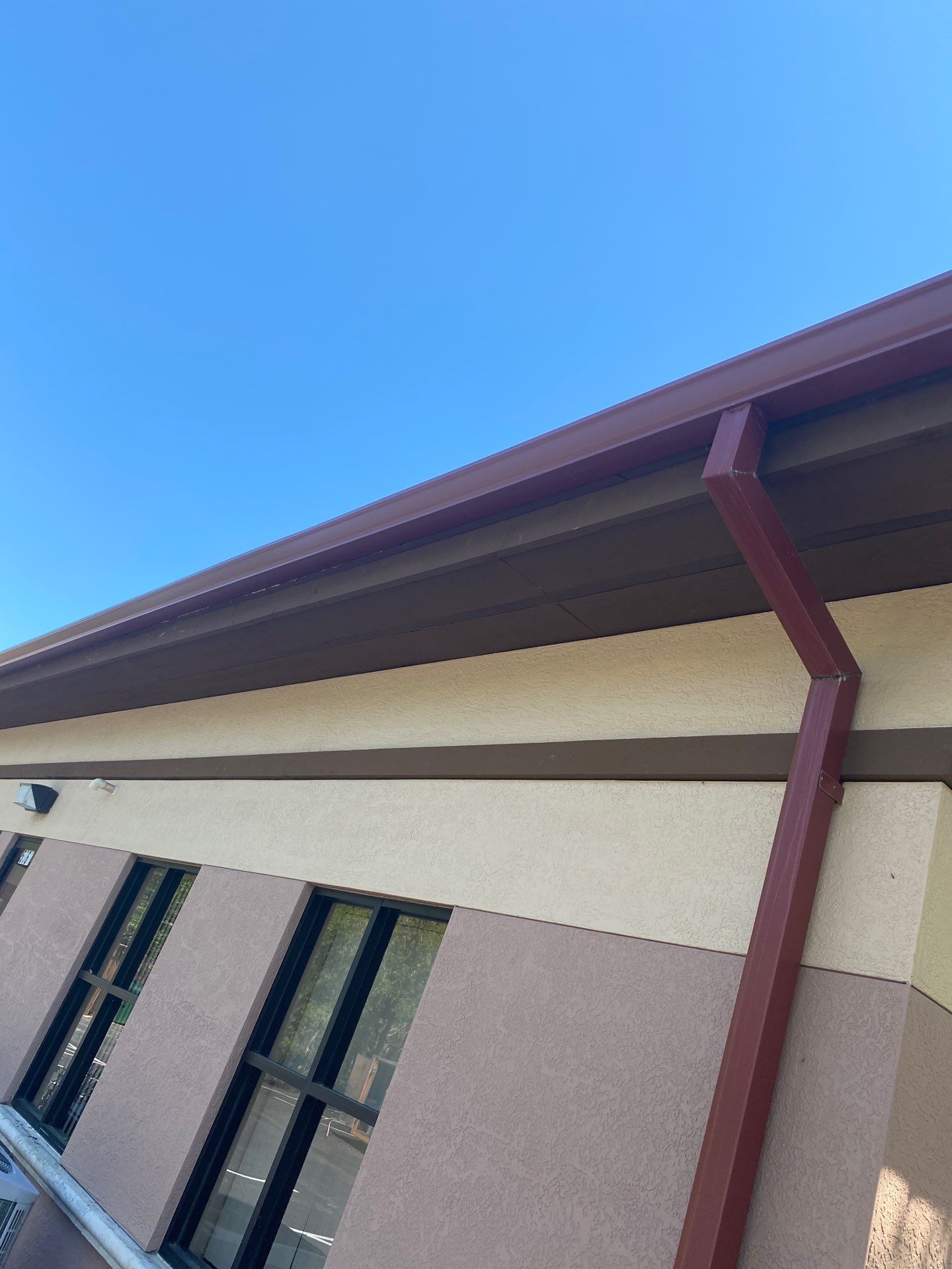 Commercial Gutter Installation Project in Sarasota FL by Gutter Professors