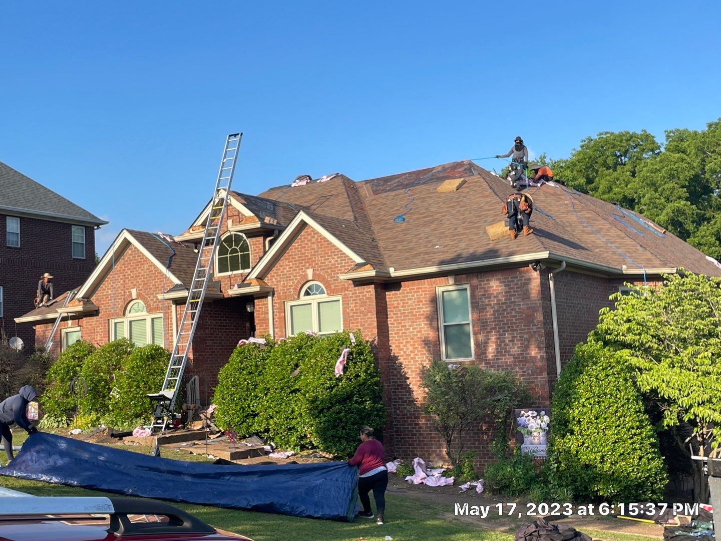 Residential Roofing Installation using Owens Corning Duration Shingles Roofing System by Undersun Roofing 