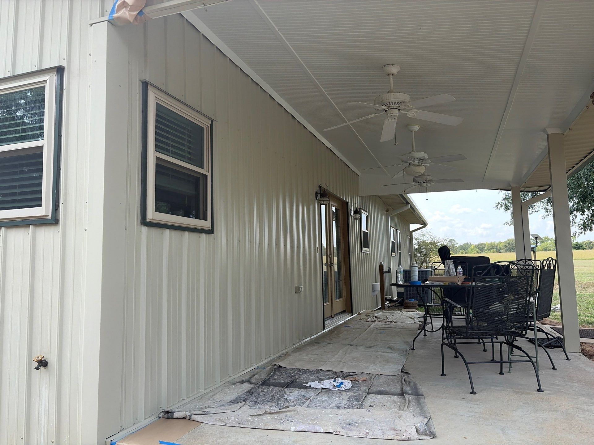 Partial Exterior Paint & Wash in Flint, TX by Quality Coats Painting