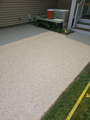 Driftwood Patio Coating in Granger!