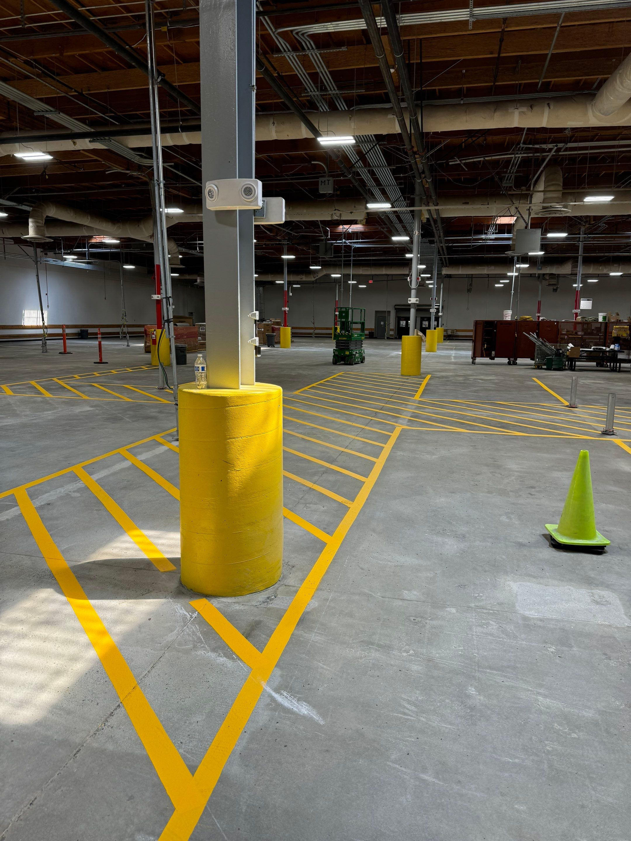 USPS Asphalt Patch Repair, Indoor Parking Lot Sandblast, Outdoor Parking Lot Sealcoating & Indoor/Outdoor Parking Lot Striping  by Jireh Asphalt & Concrete Inc 