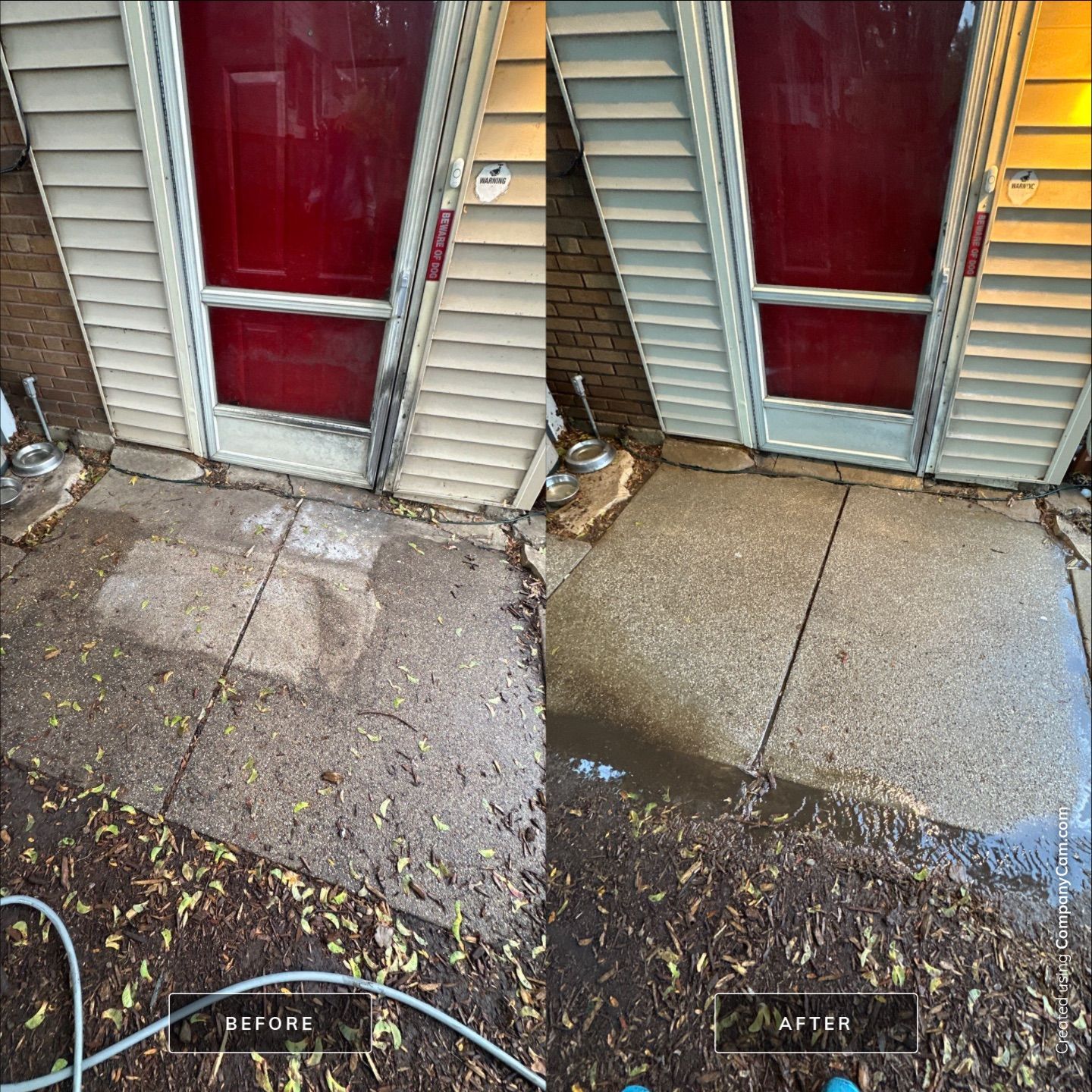 Project in Arlington Heights by Simmons Power & Soft Washing