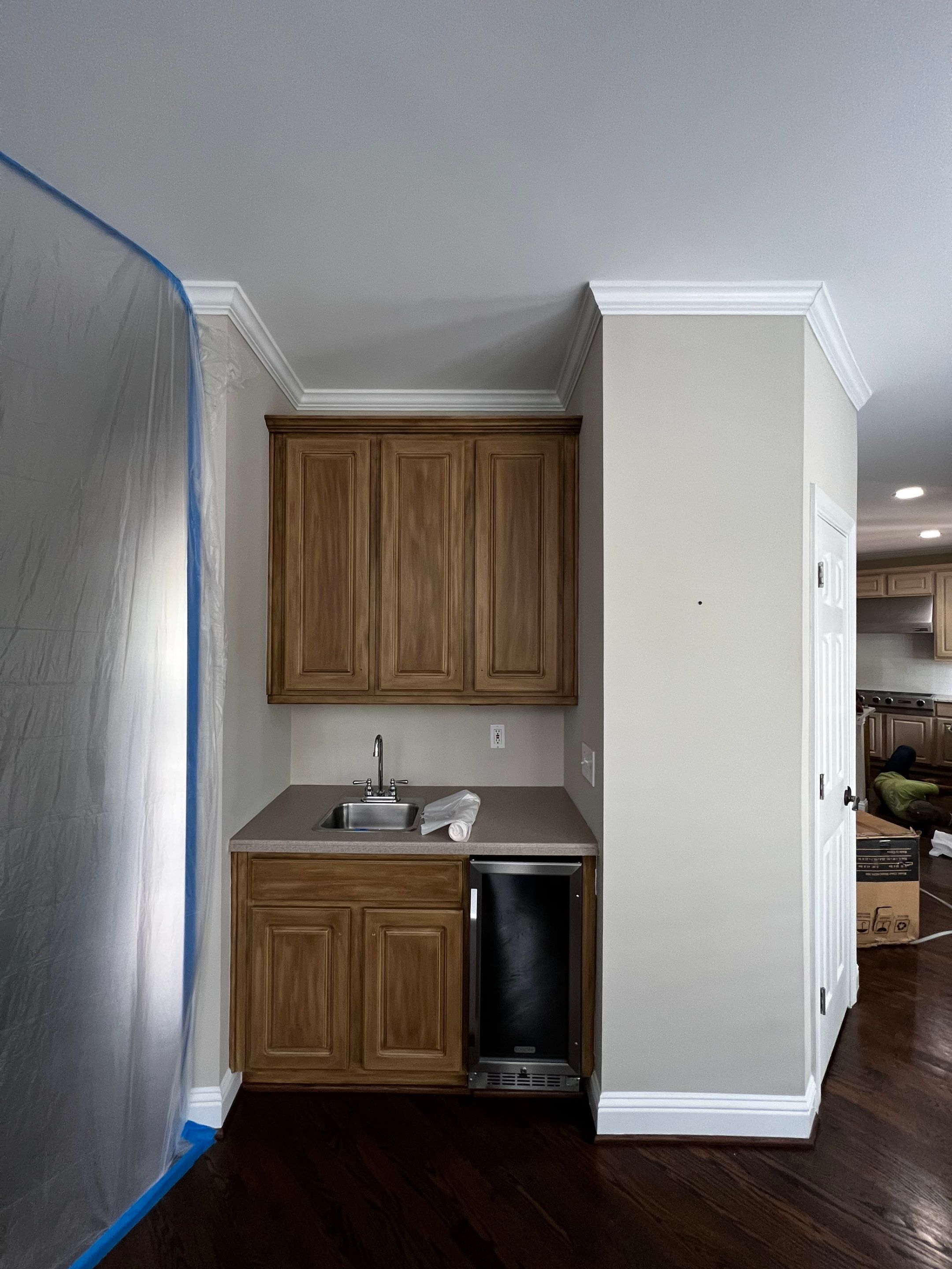 Kitchen Remodel in Roswell Featuring Shaker Cabinetry and Quartz Countertops by Swift Home Renovations 