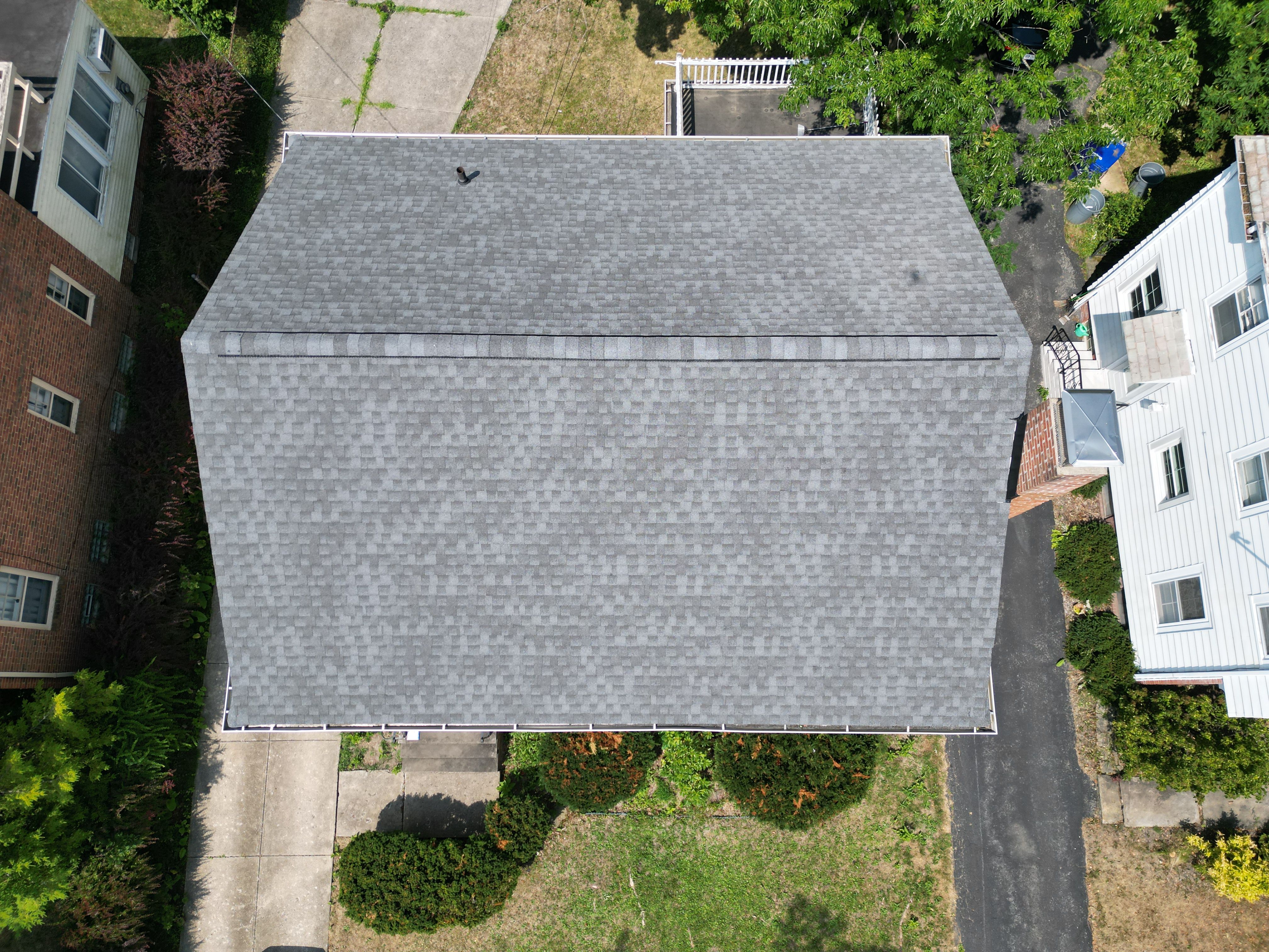 University heights small roof replacement by Atlas Roofing & Restoration