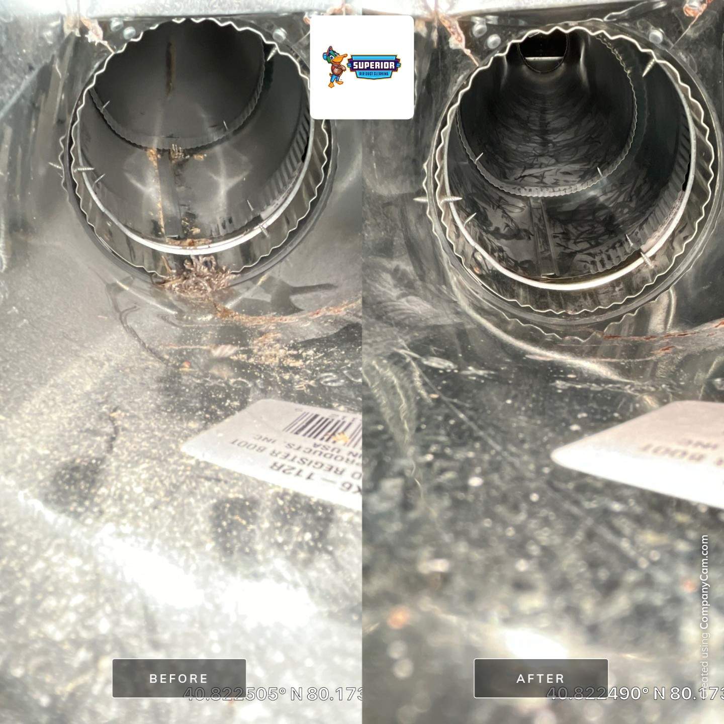 Air Duct Cleaning With a Vacuum Truck in Fombell, PA by Superior Air Duct Cleaning
