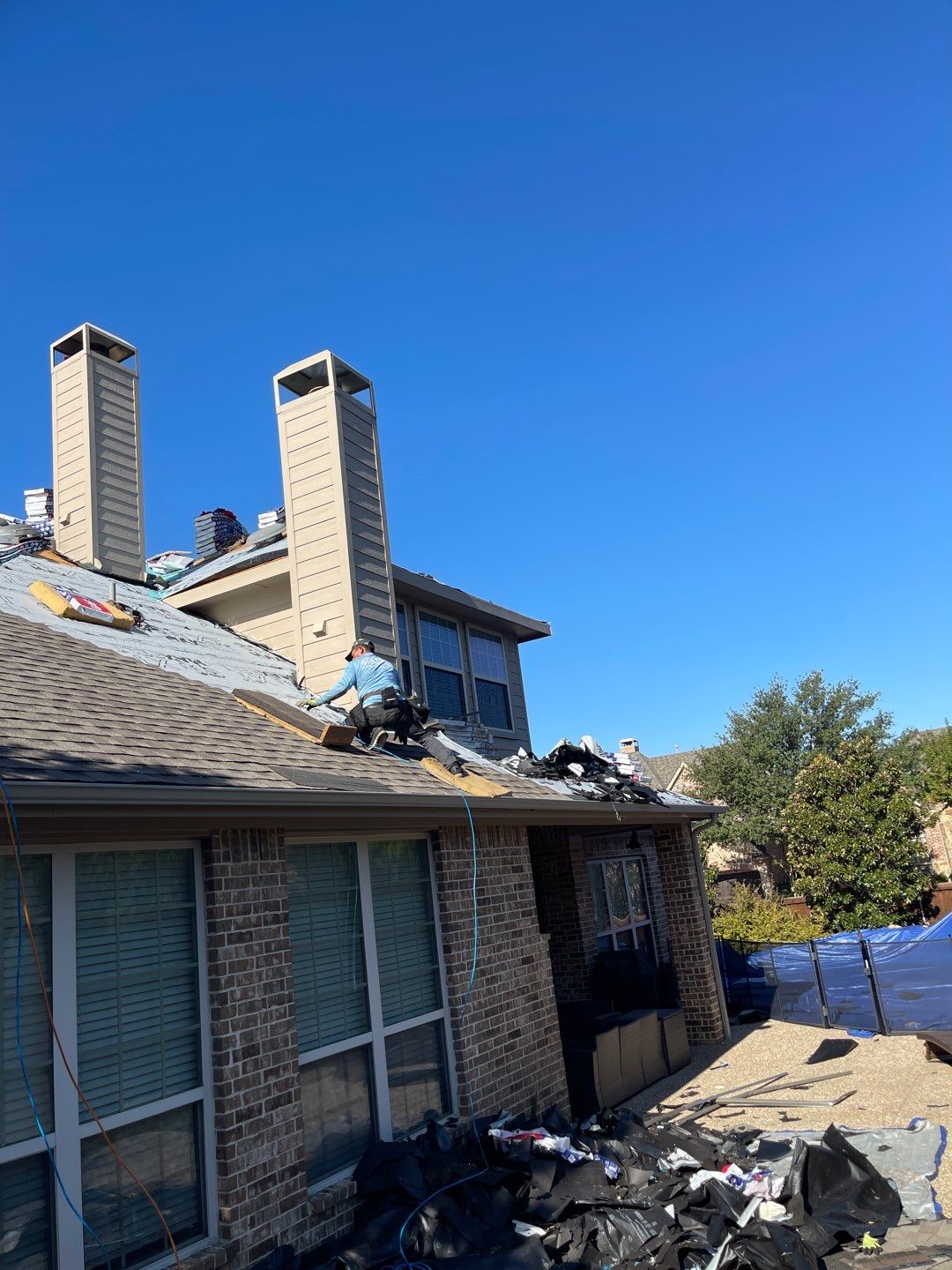 Residential Roof Replacement using GAF shingles by Elite Roofing LLC