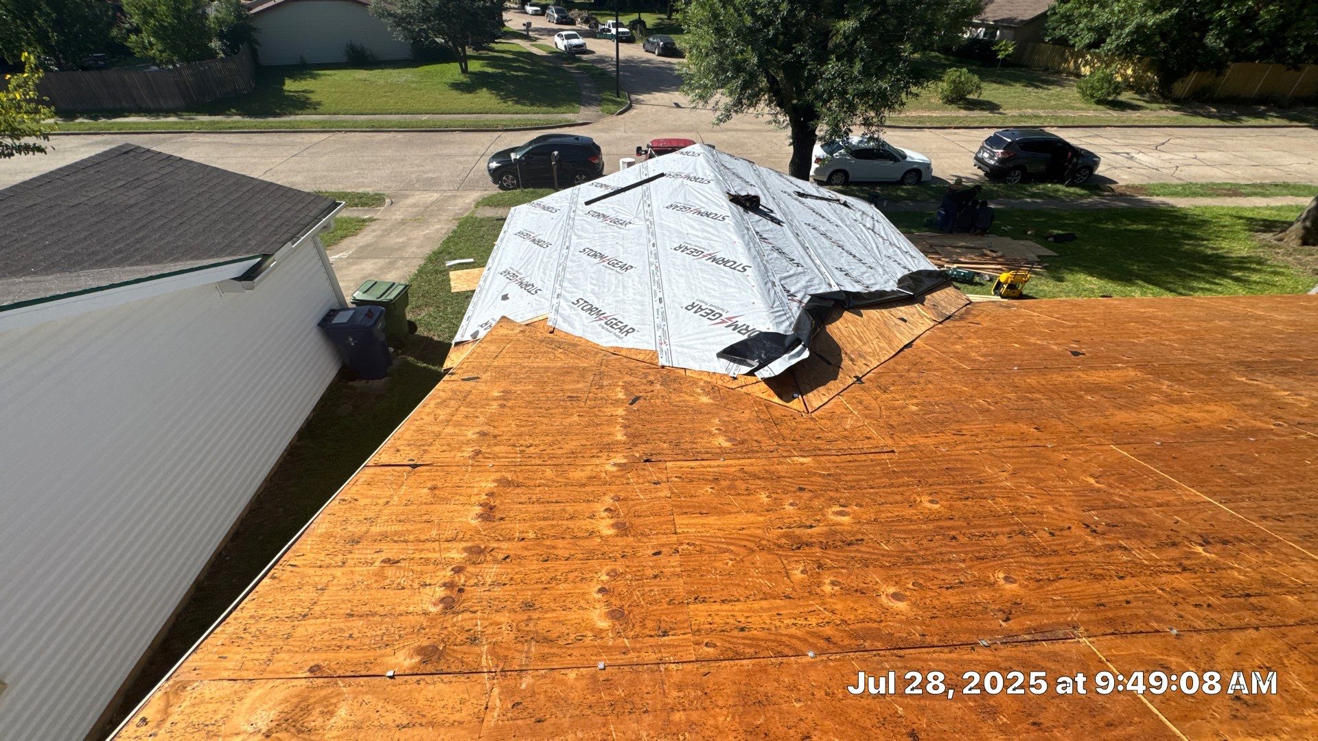 Project in Garland by Rhino Roofing and General Contracting, LLC