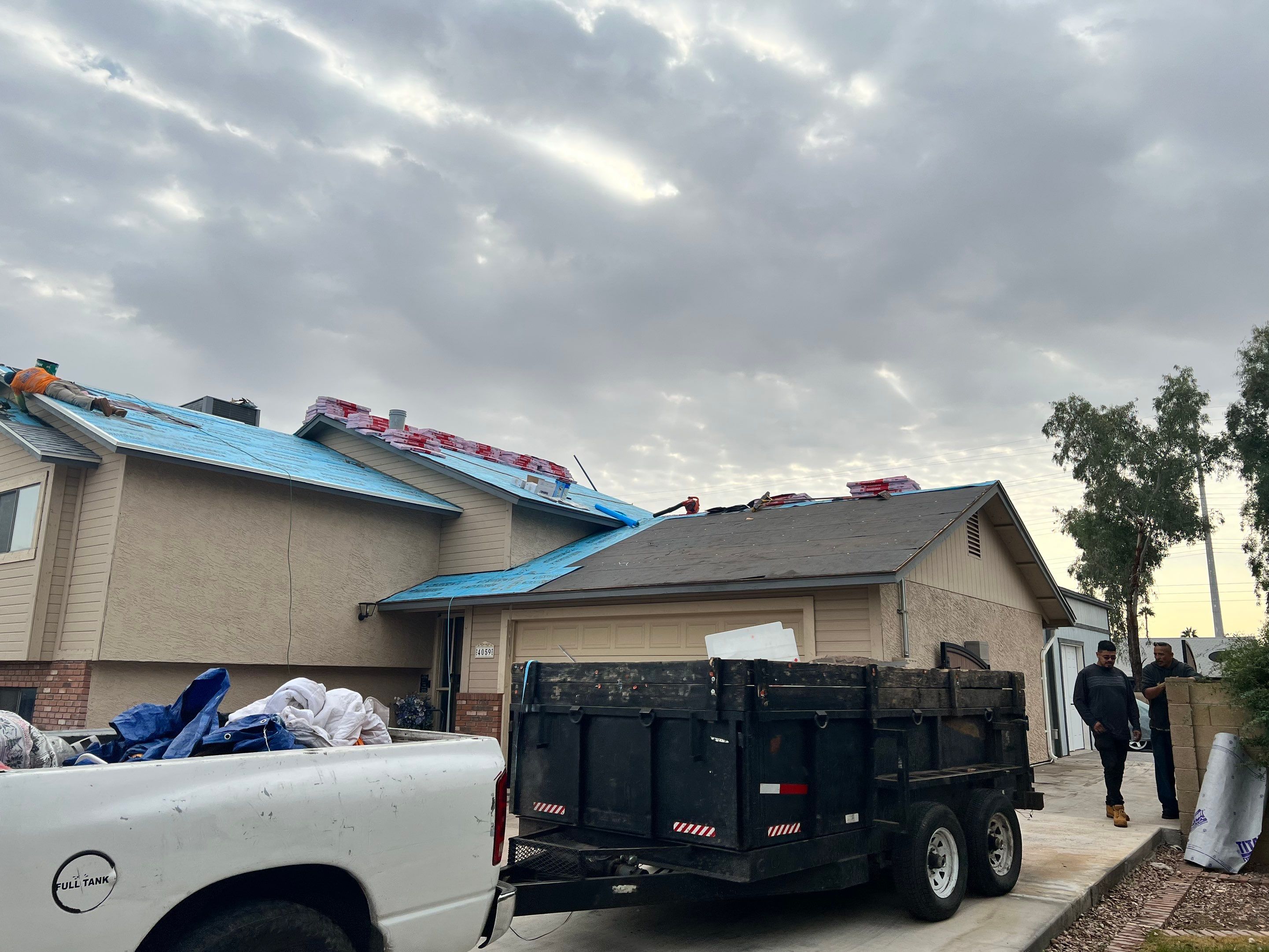 Anne's Full Re-Roof + Shed by All Storm Roofing & Construction