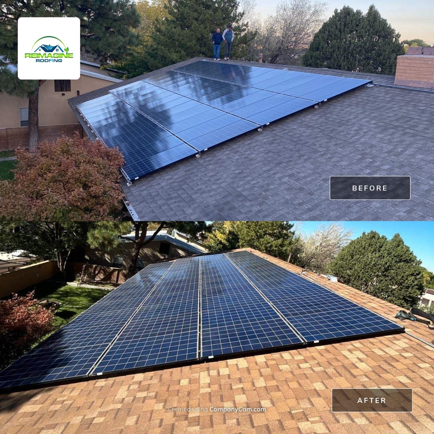 Desert Tan Shingles by Reimagine Roofing