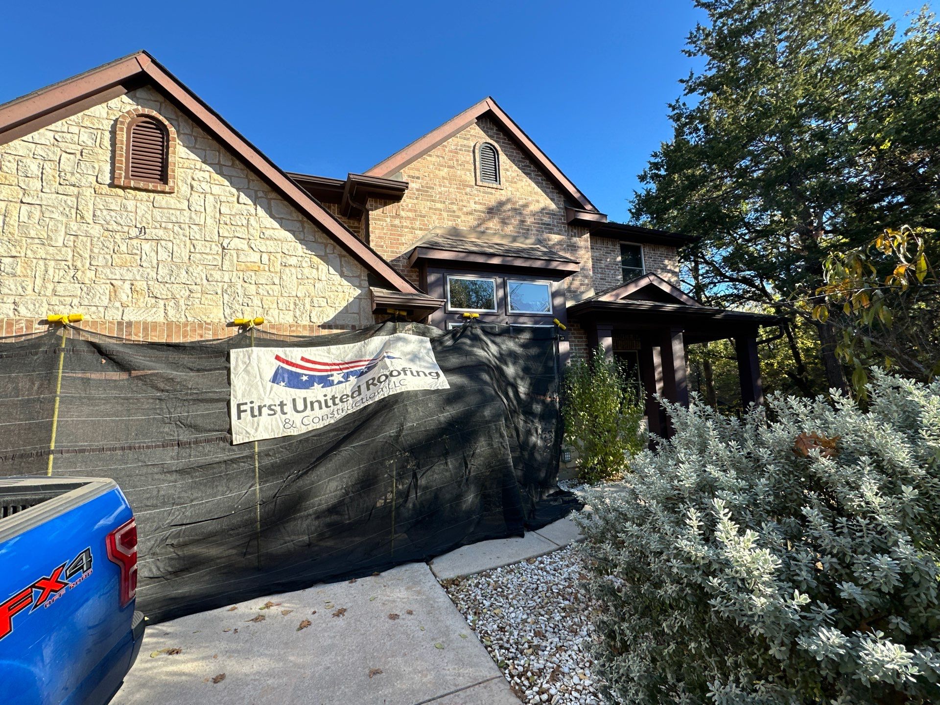 Grapevine Texas Project - Retail Roof Replacement  by First United Roofing & Construction
