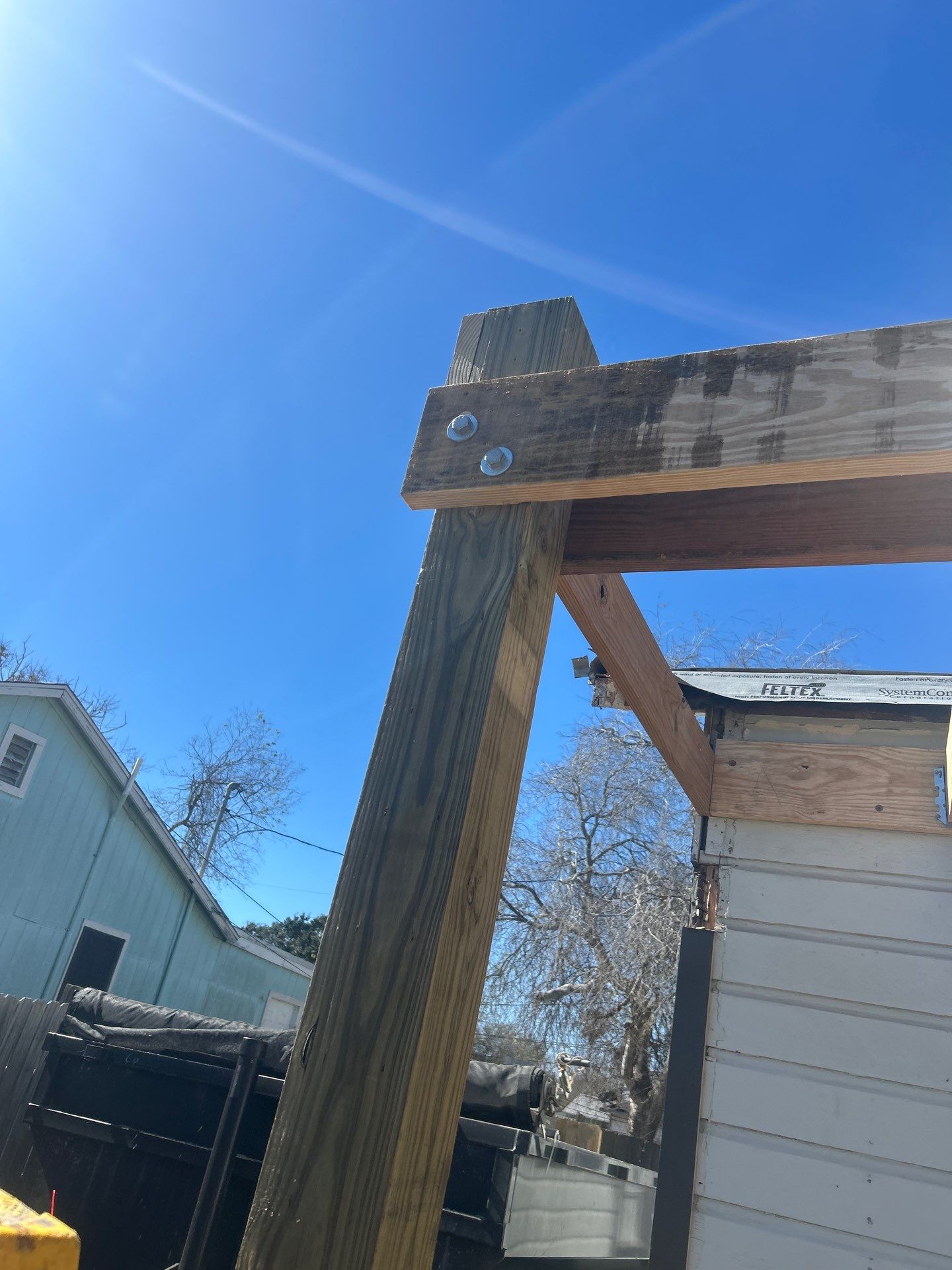 Over Engineered Patio by Bayfront Roofing and Construction
