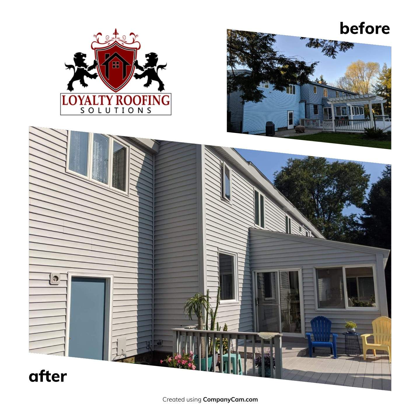 Siding Replacement using Certainteed Monogram Siding by Loyalty Exterior Solutions 