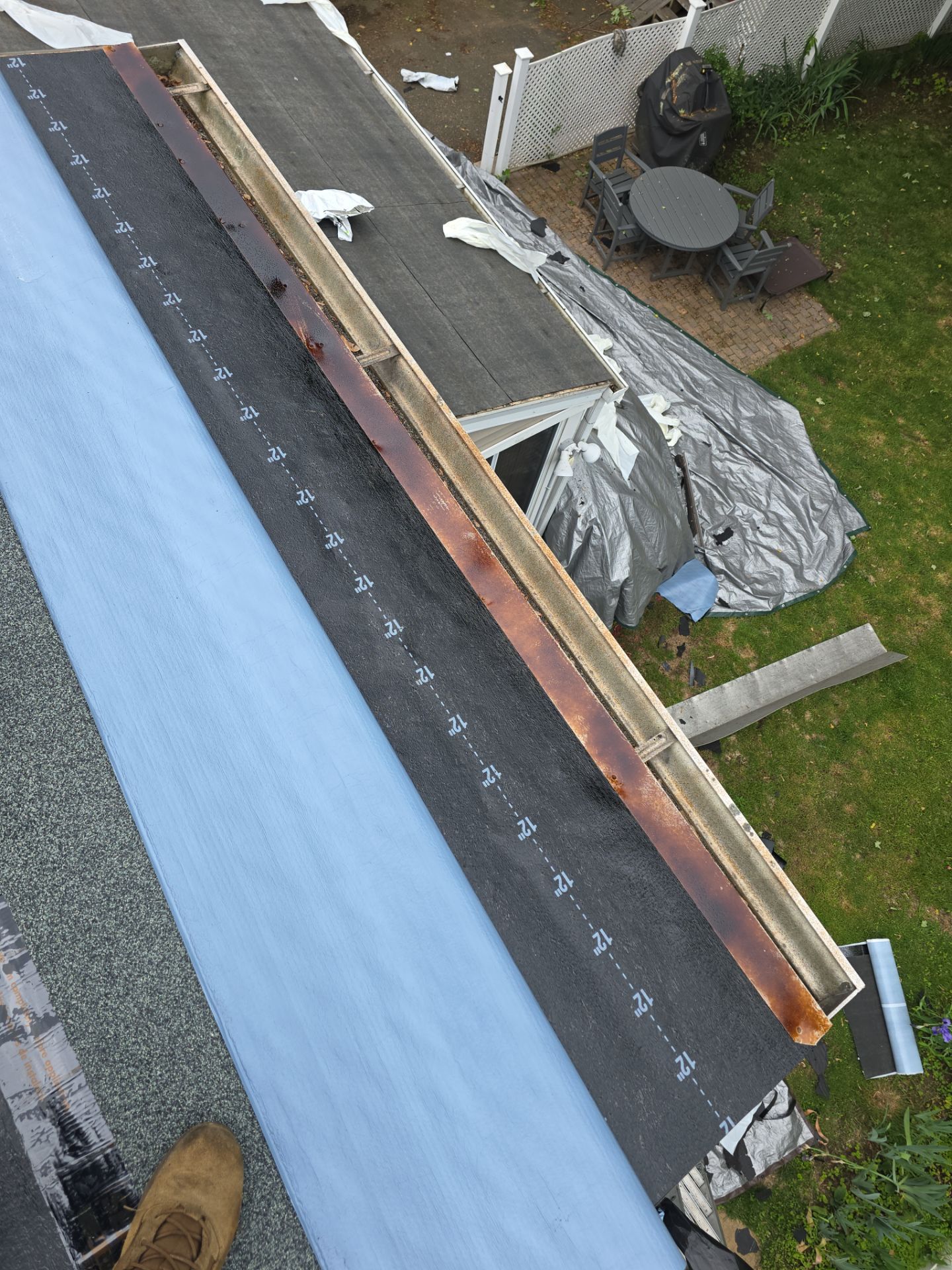 Residential Roofing Replacement Featuring Owens Corning Estate Gray Shingles in Milford by A Plus Exterior