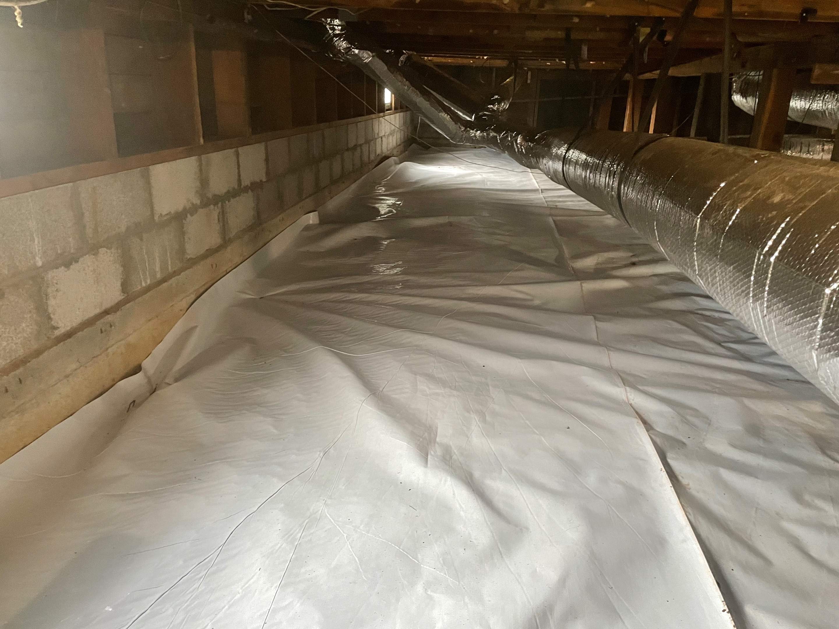 Crawlspace Transformation by Hausmeister Home Services INC