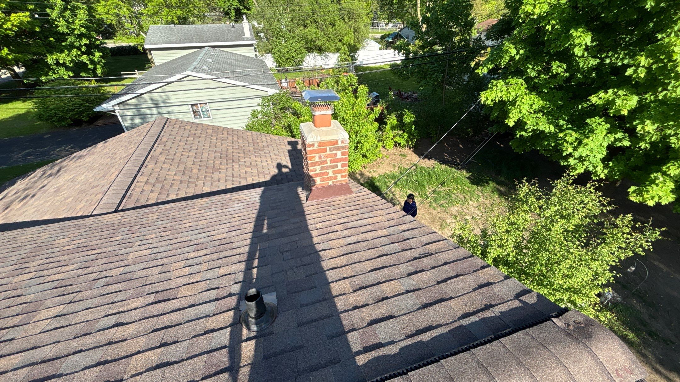 Roof Replacement using Owens Corning Teak by 180 Contractors