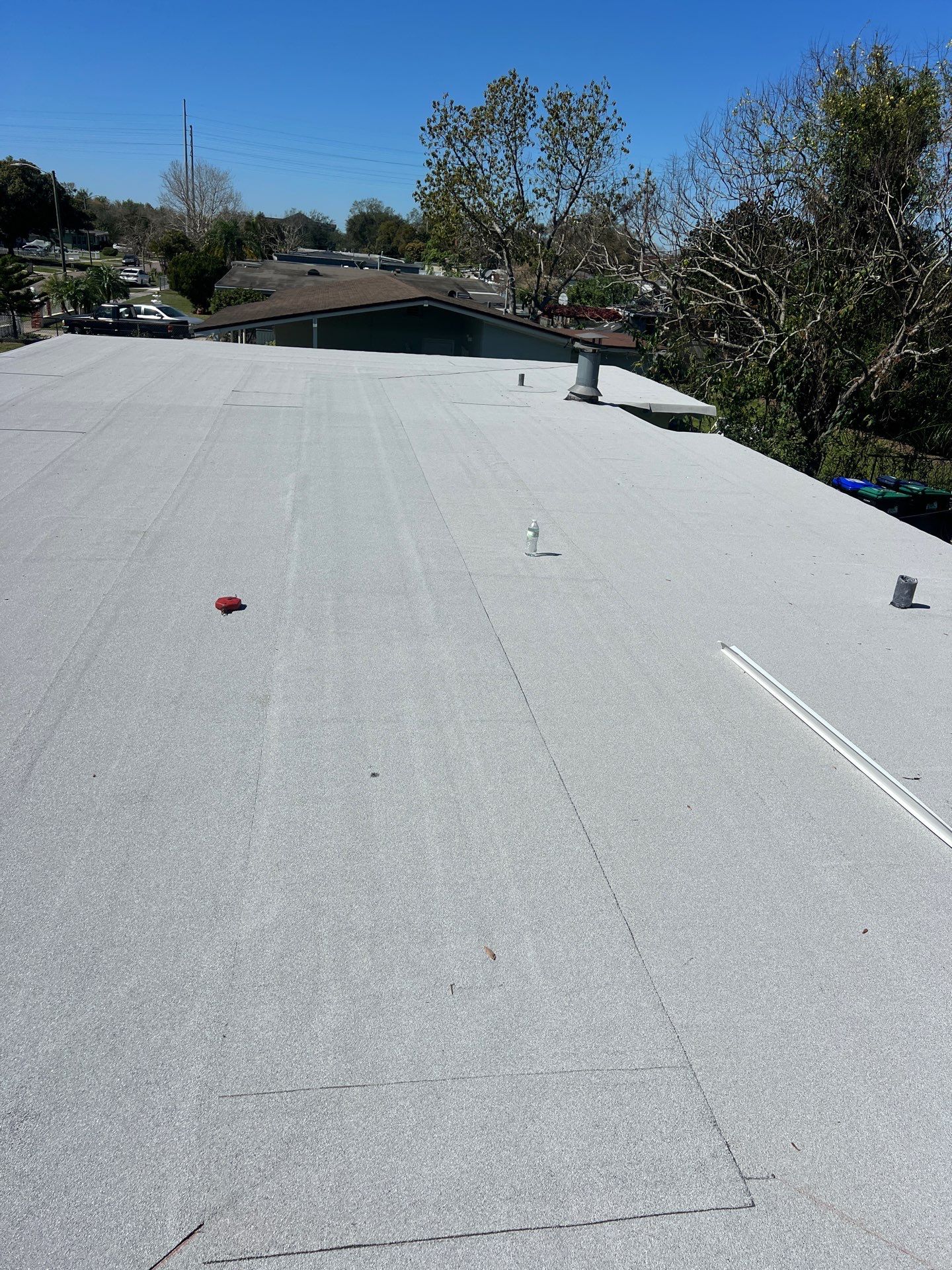 Flat Roof Replacement by Pinnacle Roofing Group