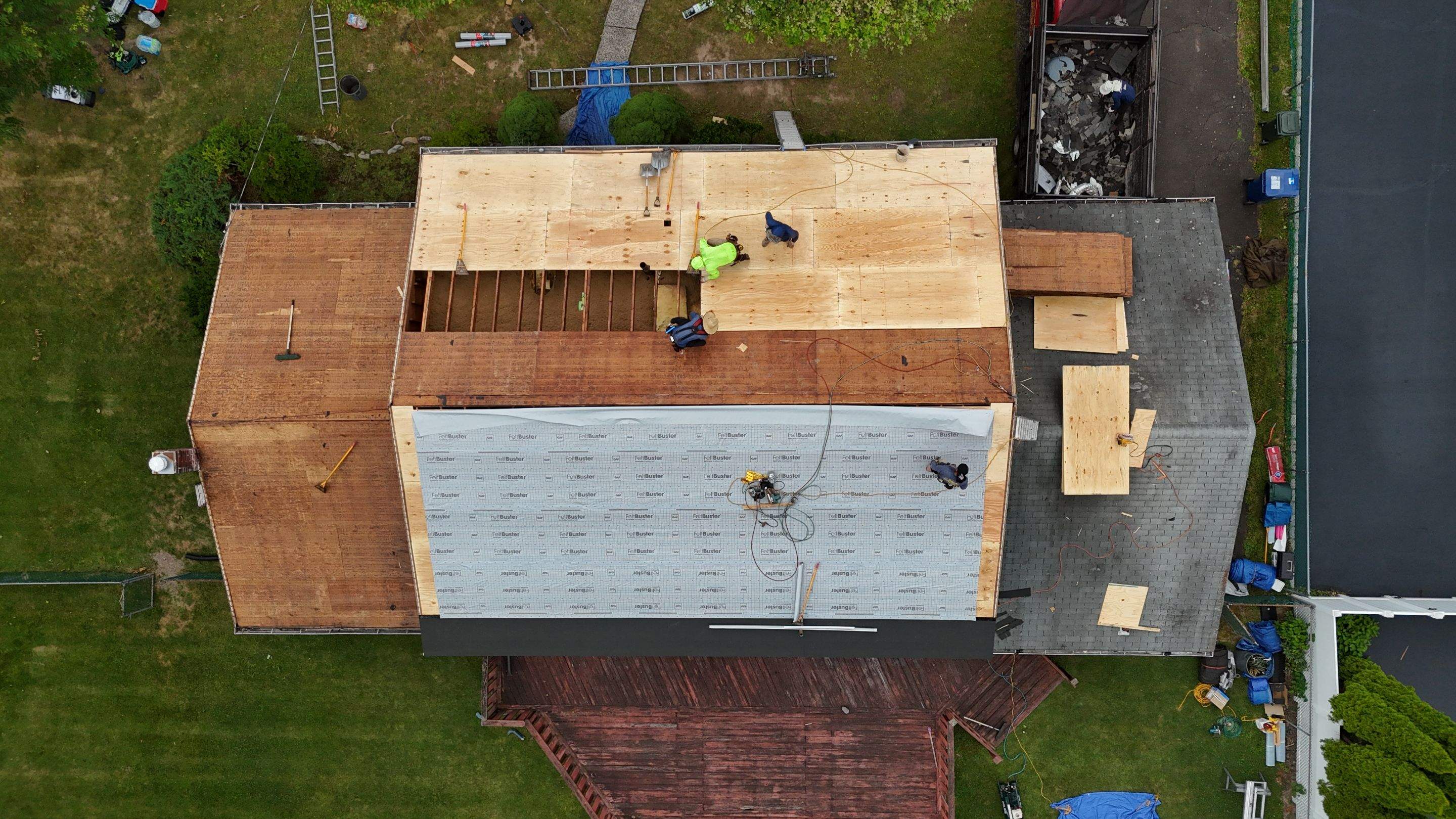 Roof Project in Clark, NJ by All State Home Improvement Inc.