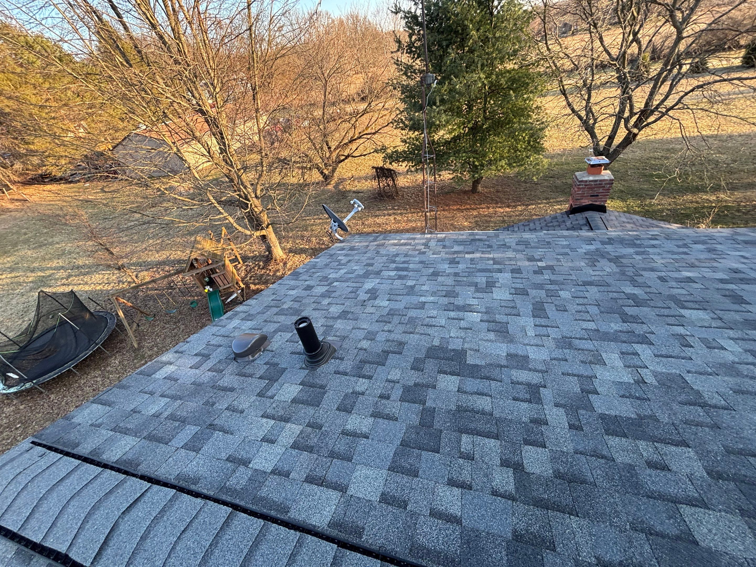 Roof replacement using Owens Corning Duration Shingles by 180 Contractors