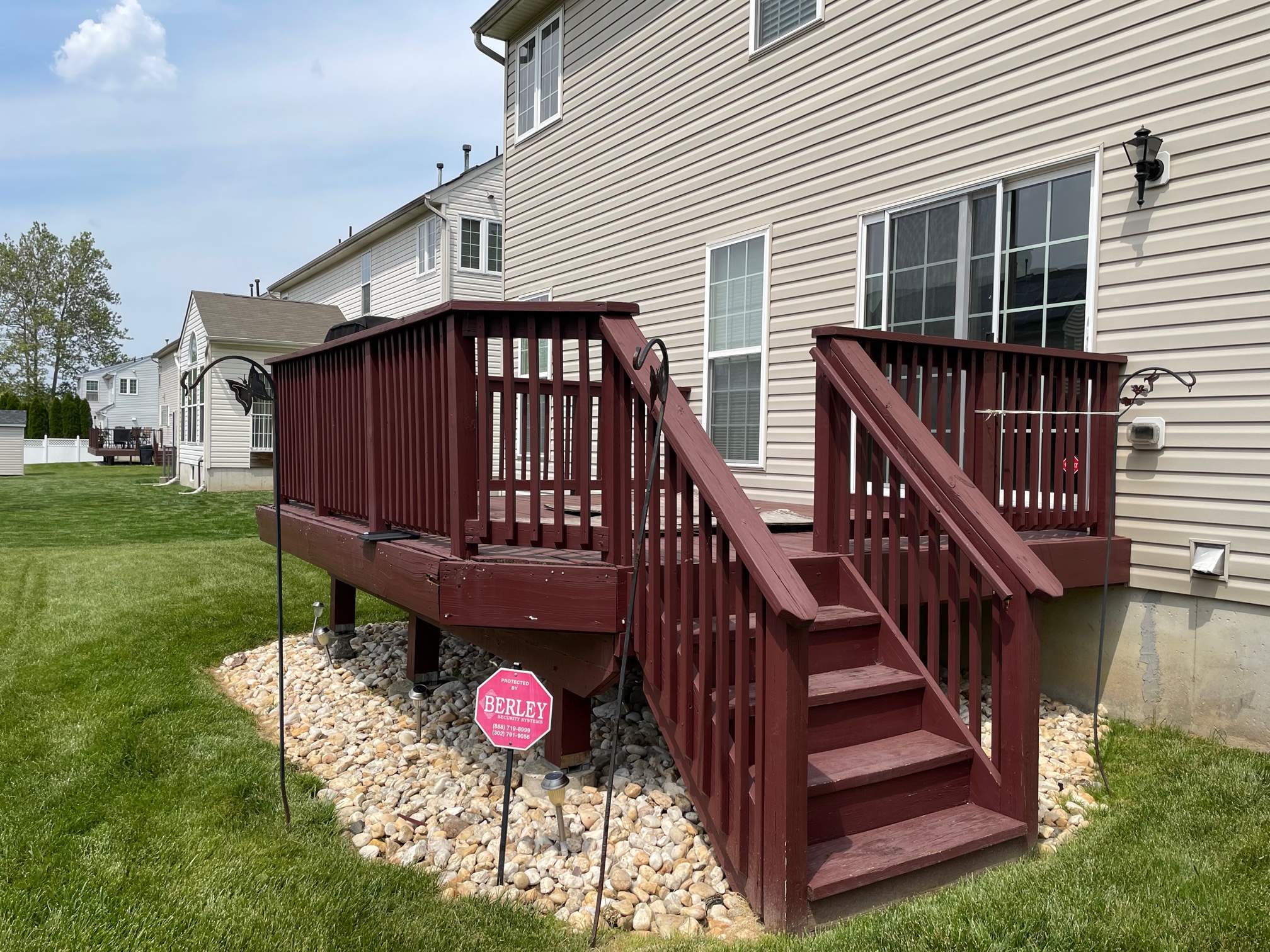 New Deck Using Deckorators Venture Decking by deck guardian