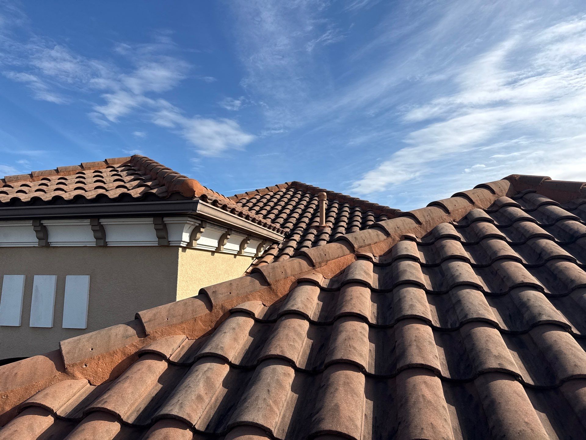Barrel Tile Roof Cleaning in Esplanade Golf & Country Club – Lakewood Ranch, FL by Sunshine AquaWash