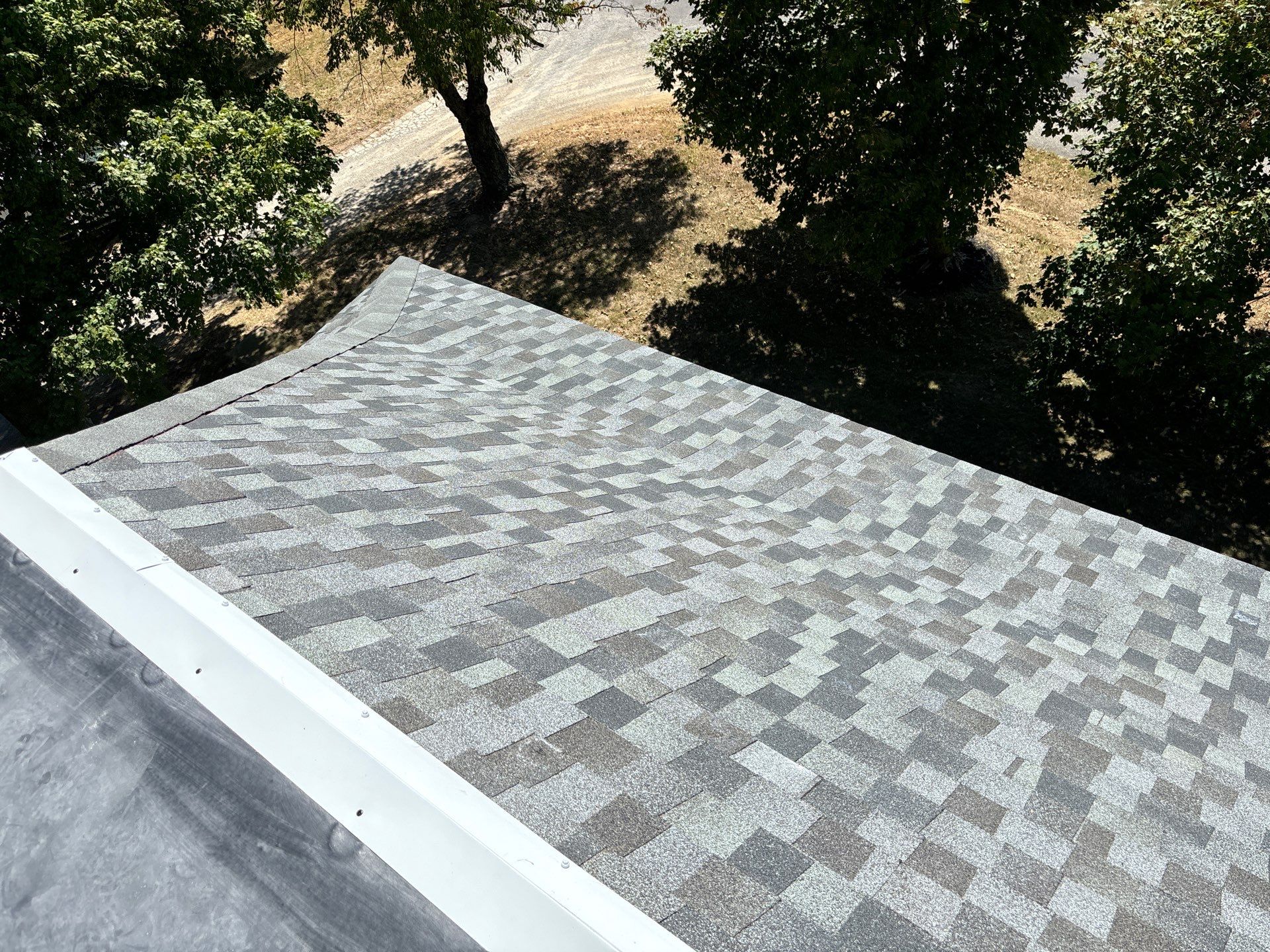 Residential Roofing Installation using Timberline HDZ Shingles - Nantucket Morning by RoofX 