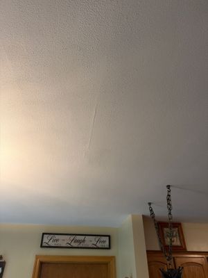 Ceiling Drywall Repair and Interior Restoration in East Troy
