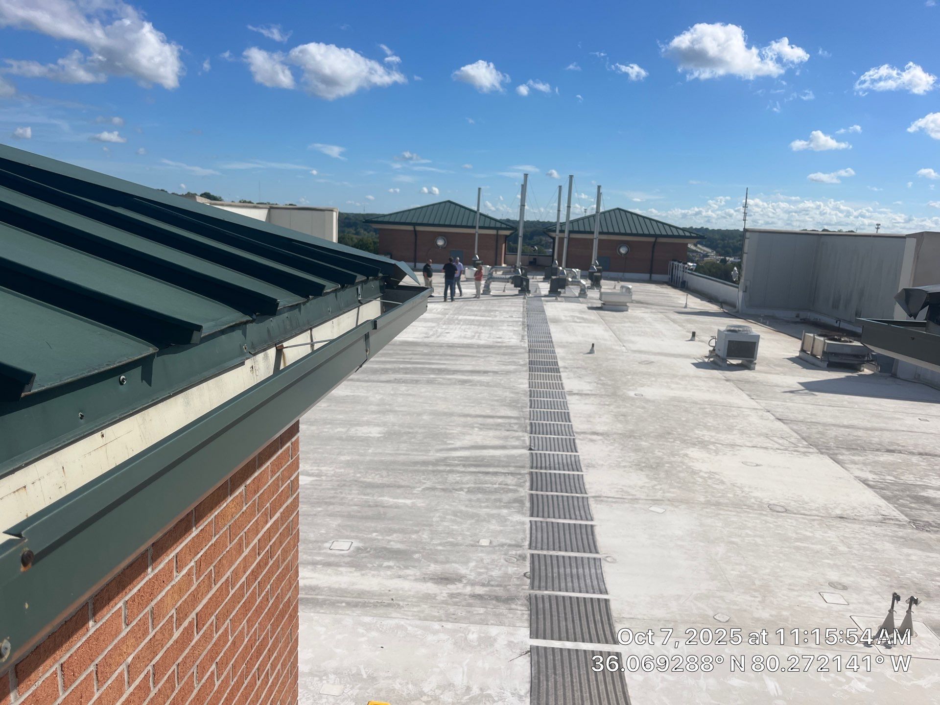 Project in Winston Salem by Allied Roofing Company Incorporated