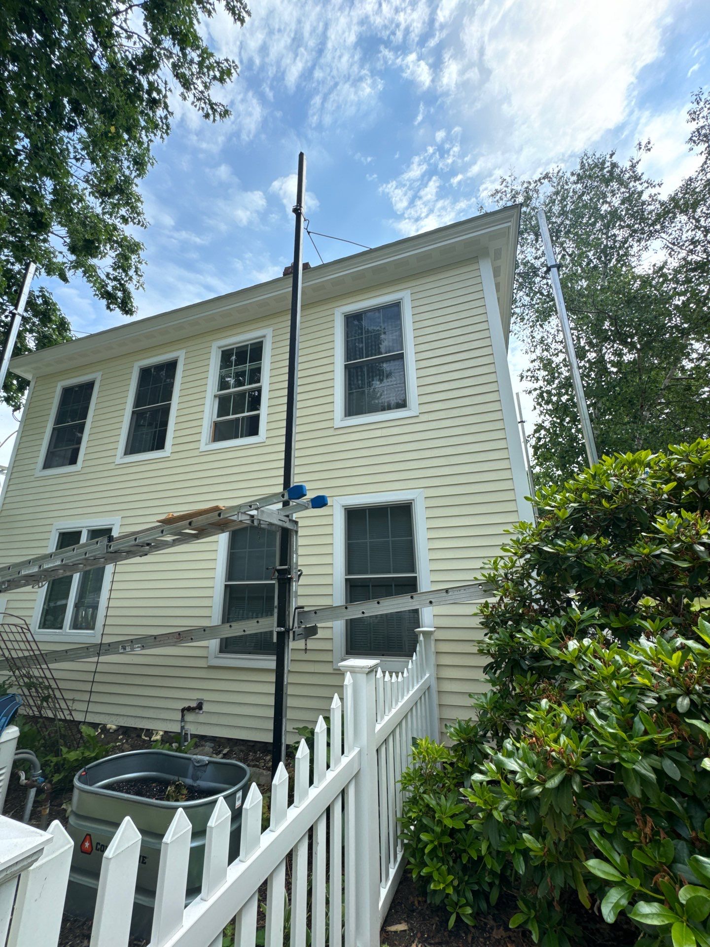 Everlast Siding, and New Asphalt Roofing in New Castle, NH by Tall pine roofing