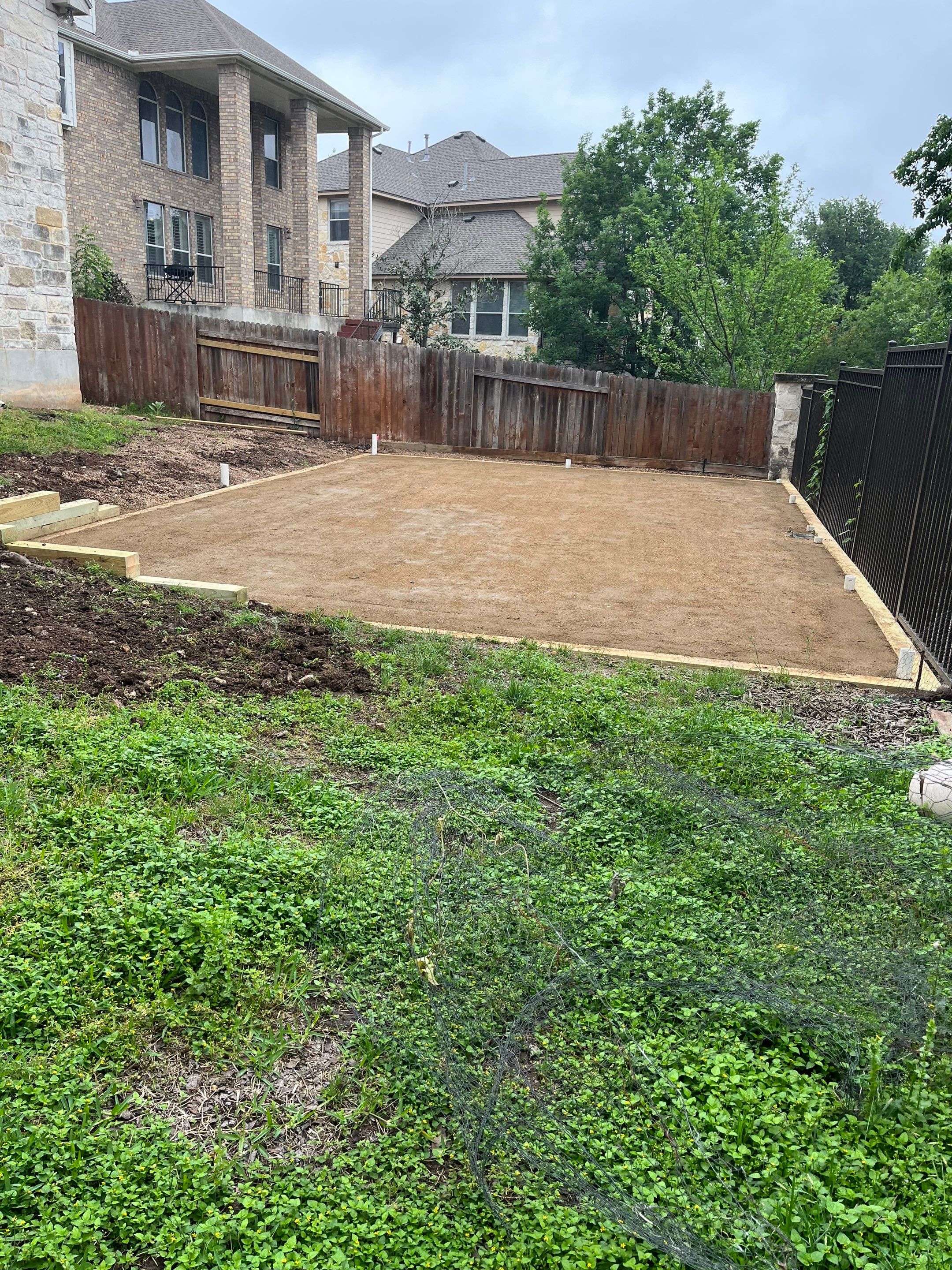 Compacted Base Custom Court by Sport Court Austin