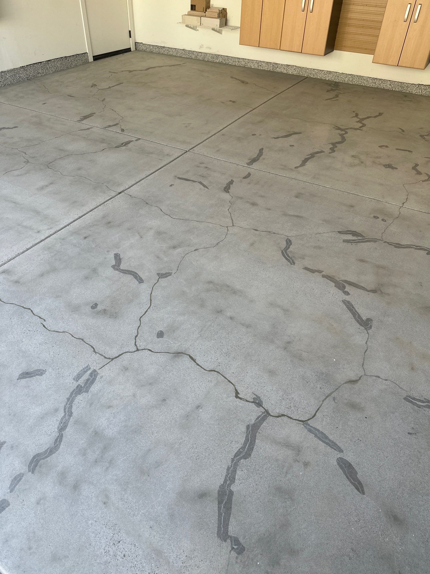 Polyurea Garage Floor Coating and Concrete Repair in San Luis Obispo by MGP Coatings