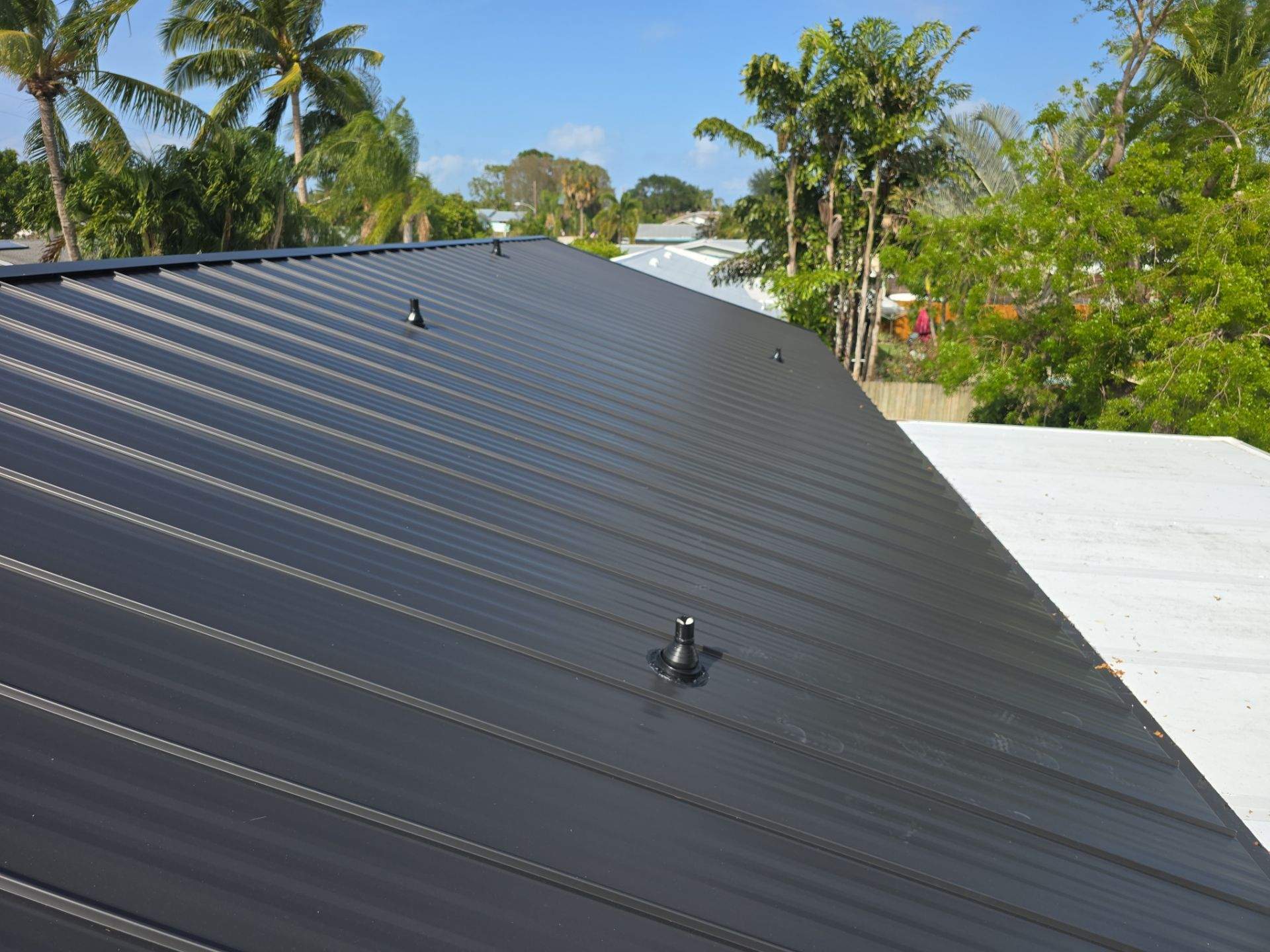 Kynar (Color Coated) Standing Seam Metal Roof Replacement by Sailfish Roofing
