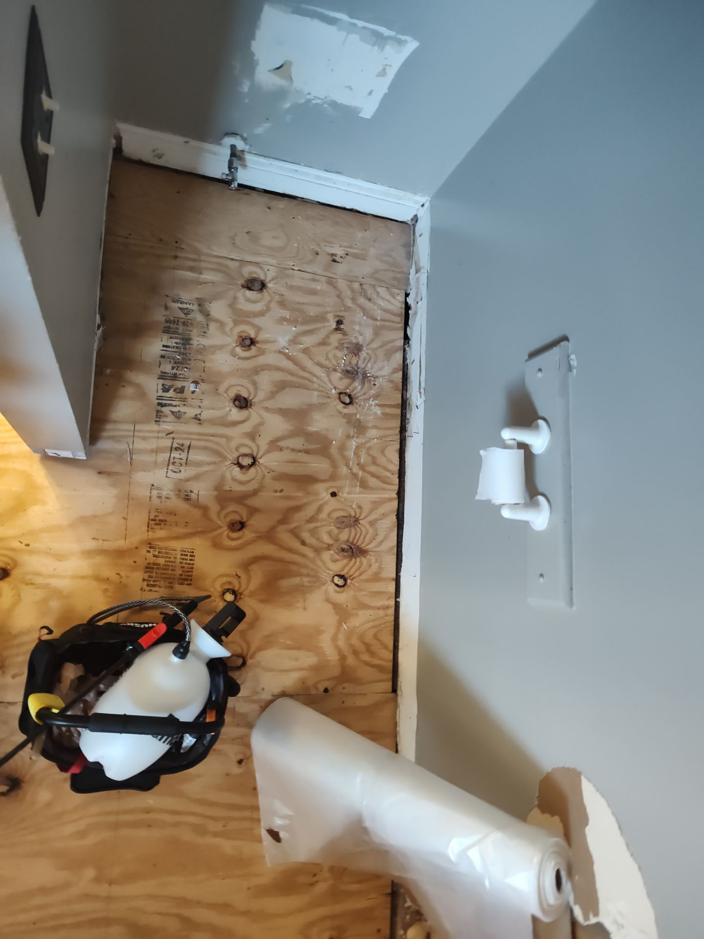 Bathroom repair and remodel by Cornerstone Home Builders, LLC
